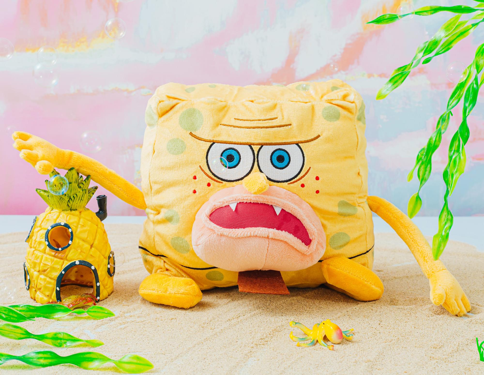 Nickelodeon SpongeBob SquarePants Caveman SpongeBob 10-Inch Collector Plush Toy