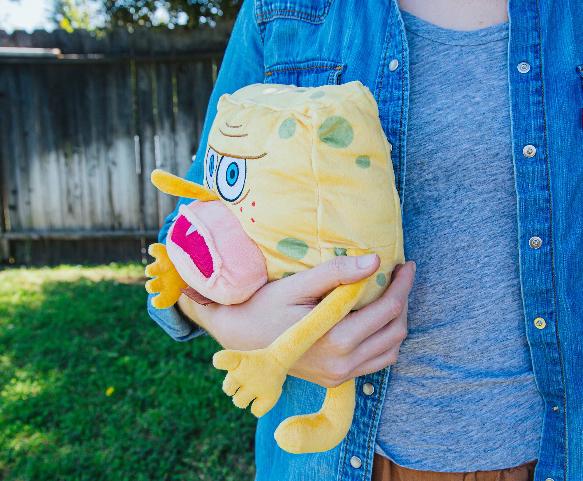 Nickelodeon SpongeBob SquarePants Caveman SpongeBob 10-Inch Collector Plush Toy