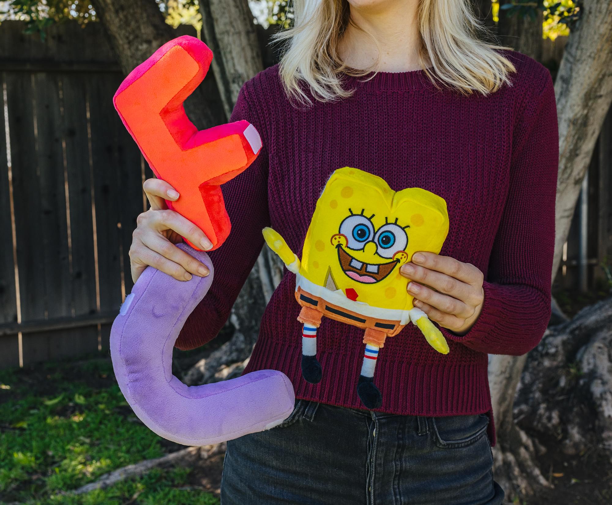 Nickelodeon SpongeBob SquarePants "FUN" 10-Inch Plush