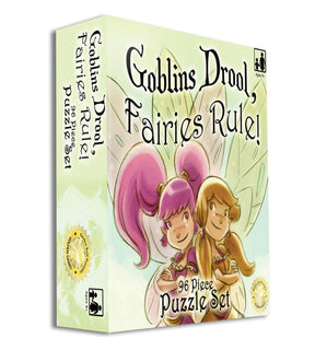Goblins Drool, Fairies Rule 96 Piece Jigsaw Puzzle