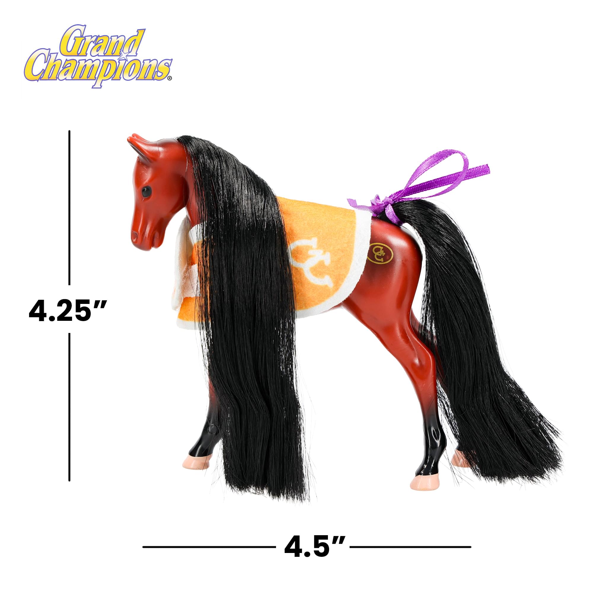 Grand Champions Mini Horse Collection Foal Figure | Bay Hackney