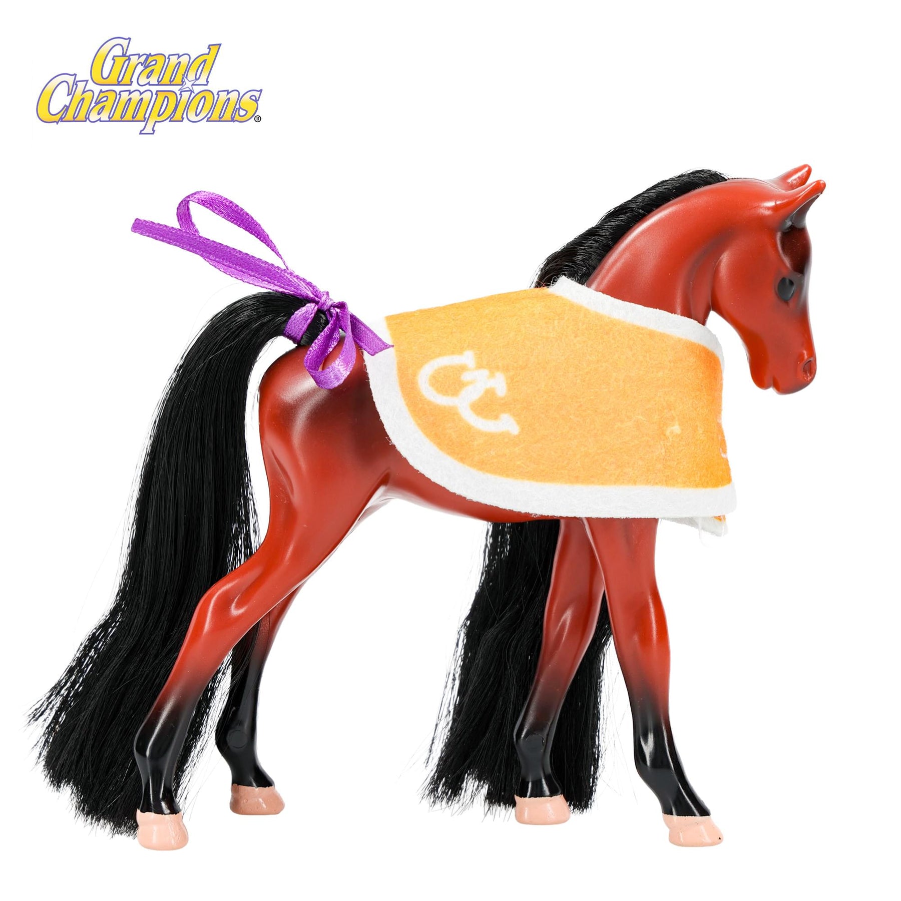 Grand Champions Mini Horse Collection Foal Figure | Bay Hackney