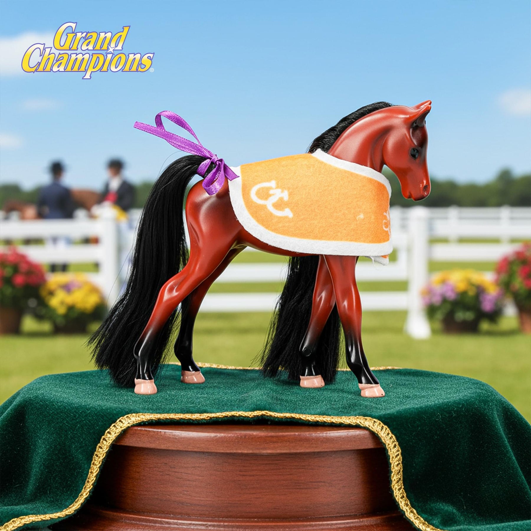 Grand Champions Mini Horse Collection Foal Figure | Bay Hackney