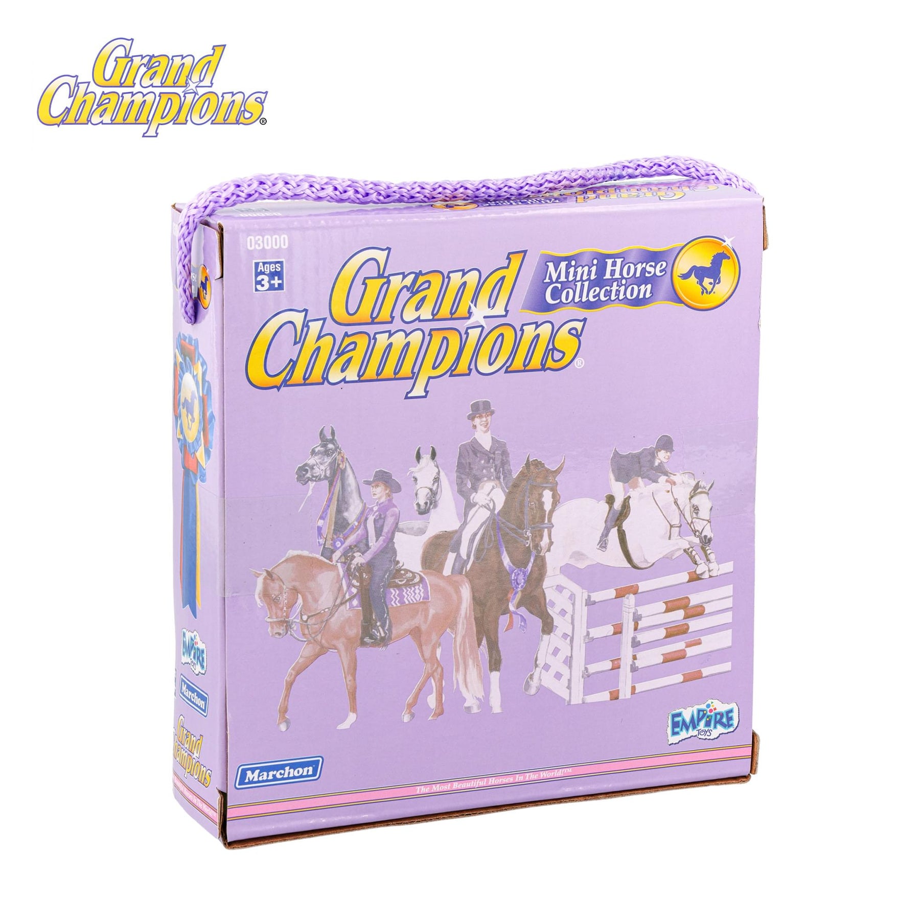 Grand Champions Mini Horse Collection Foal Figure | Black Thoroughbred