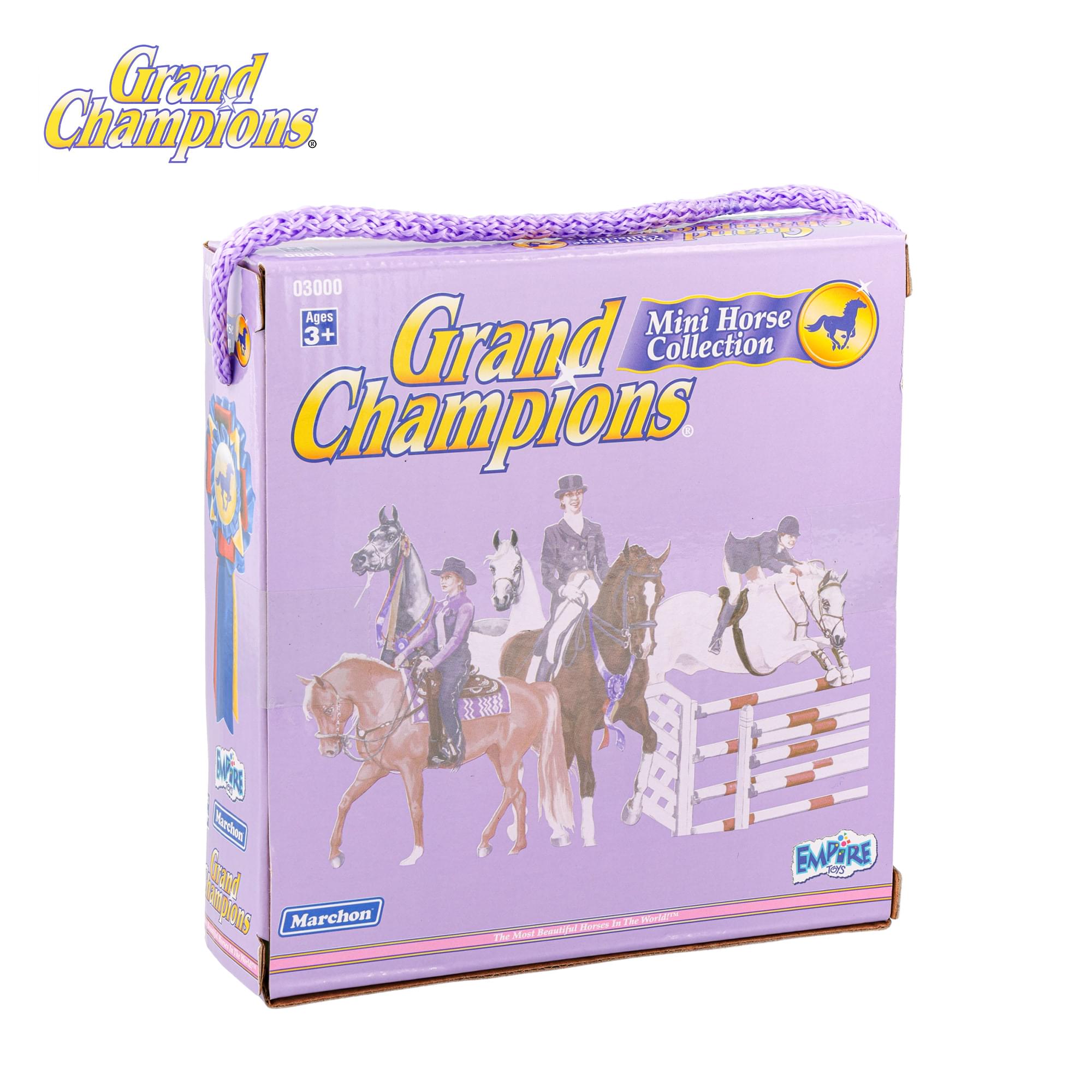 Grand Champions Mini Horse Collection Foal Figure | Black Thoroughbred