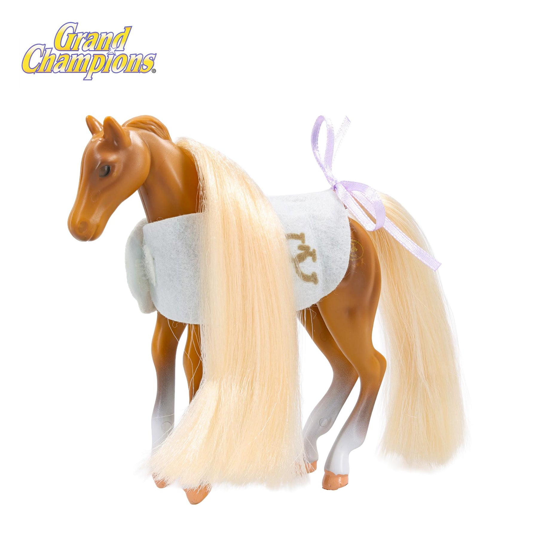 Grand Champions Mini Horse Collection Foal Figure | Palomino Saddlebred