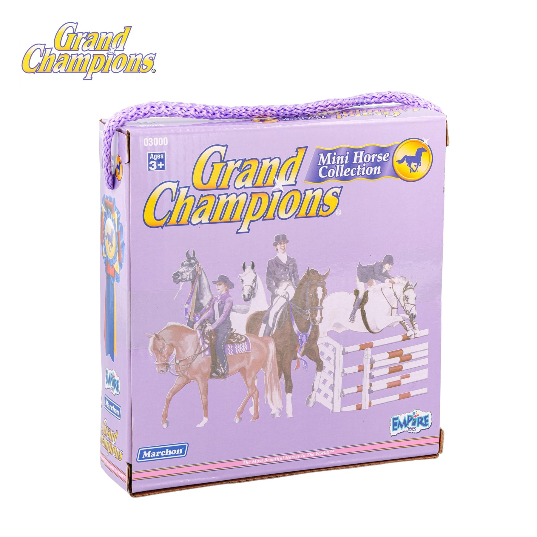 Grand Champions Mini Horse Collection Foal Figure | Palomino Saddlebred