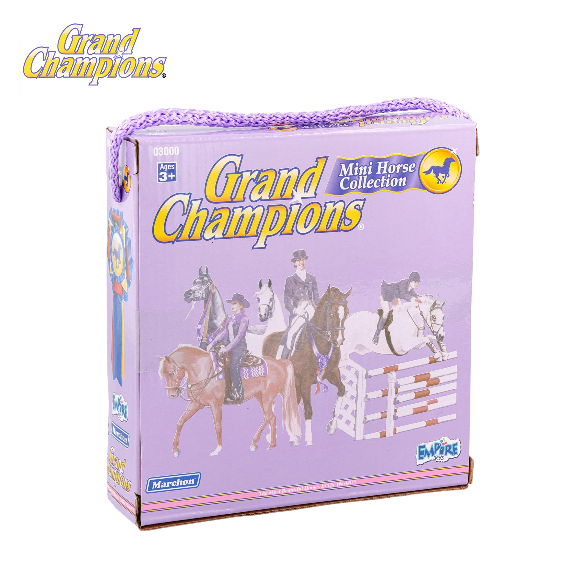 Grand Champions Mini Horse Collection Foal Figure | Palomino Saddlebred
