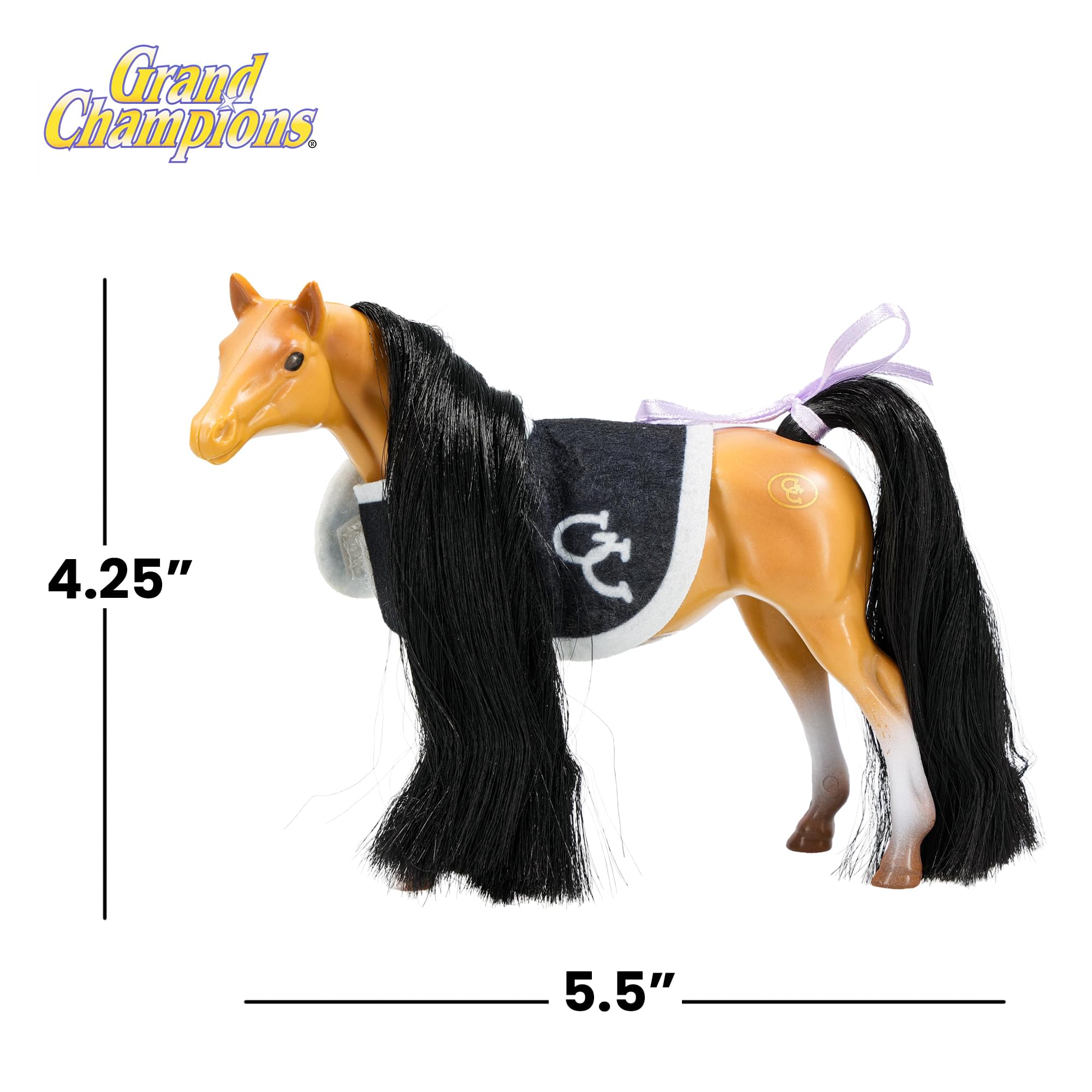 Grand Champions Mini Horse Collection Foal Figure | Buckskin Morgan