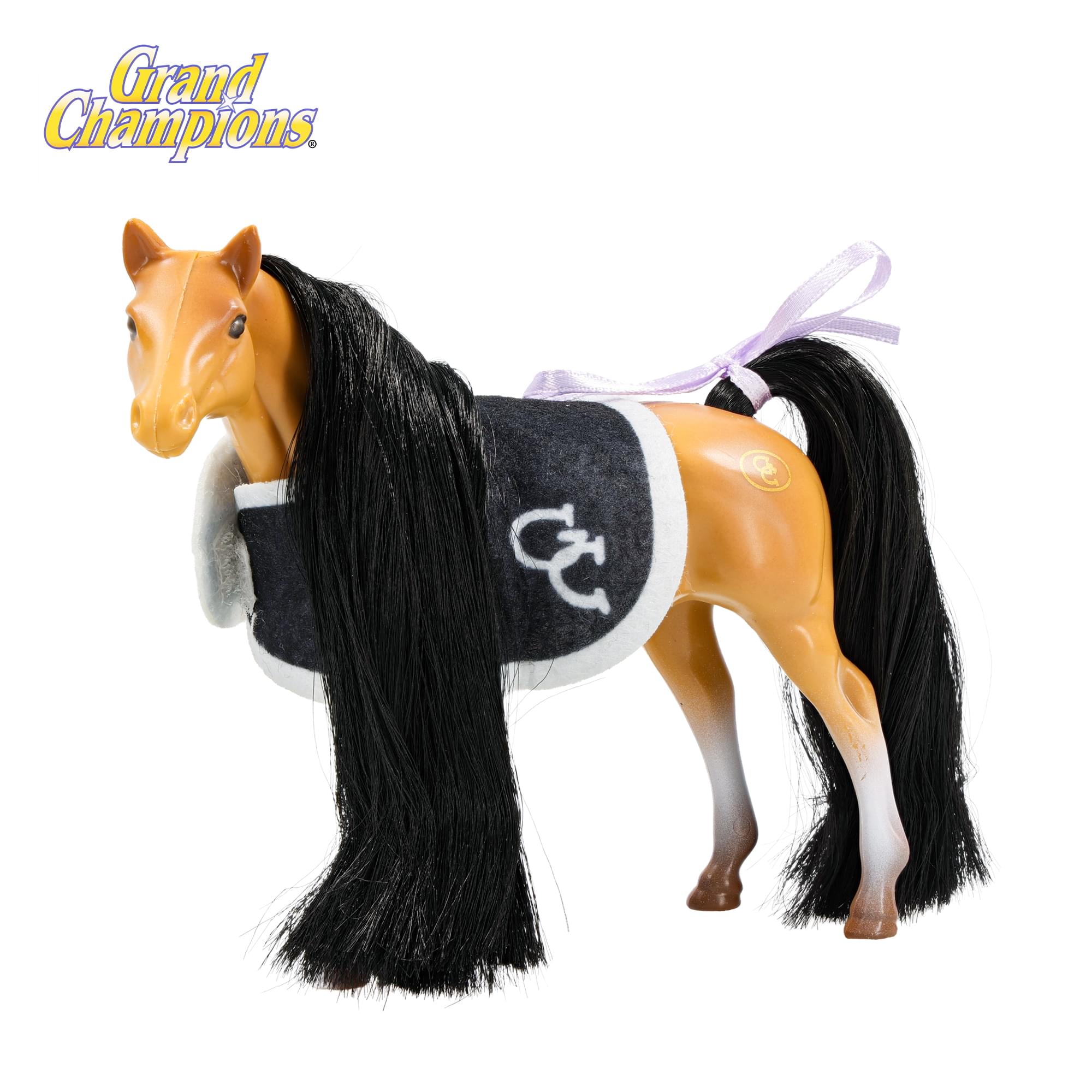 Grand Champions Mini Horse Collection Foal Figure | Buckskin Morgan