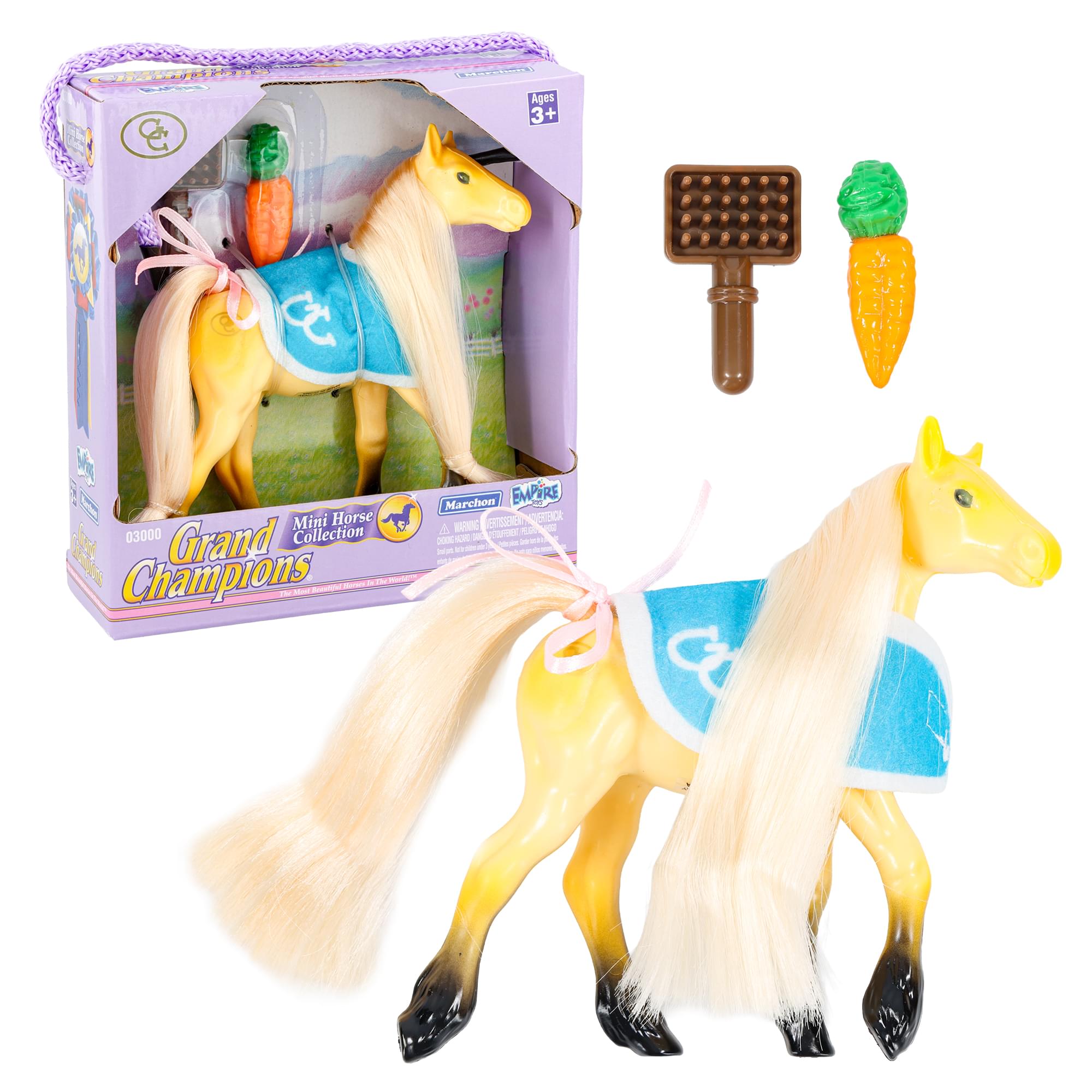 Grand Champions Mini Horse Collection Foal Figure | Palomino Quarter Horse