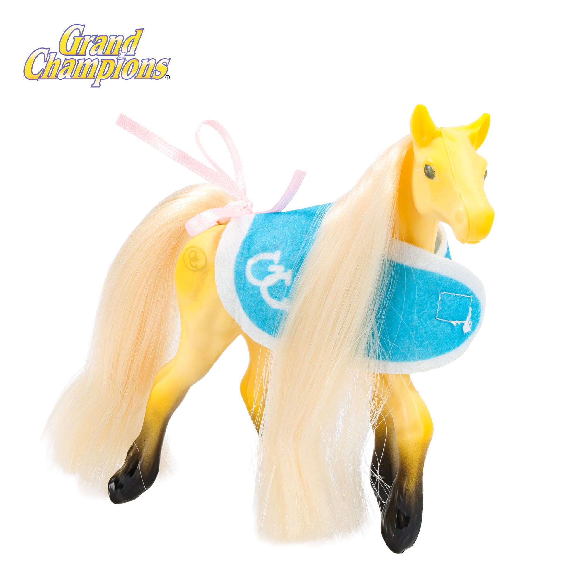 Grand Champions Mini Horse Collection Foal Figure | Palomino Quarter Horse