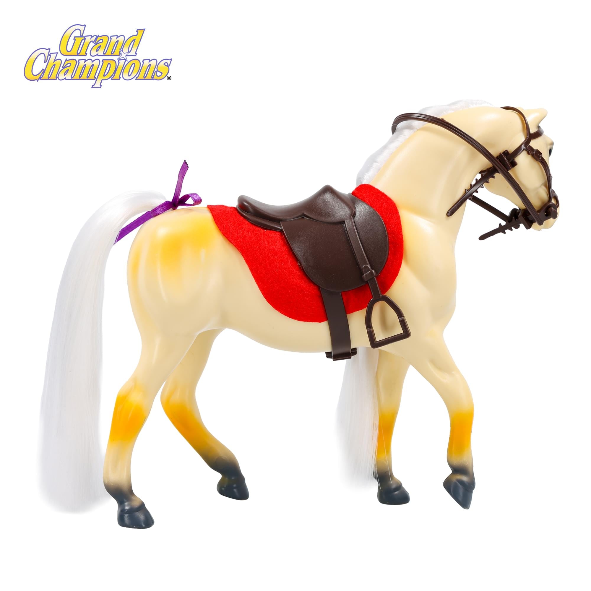 Grand Champions Premium Stallion Collection Horse Figure | Palomino Half Arabian
