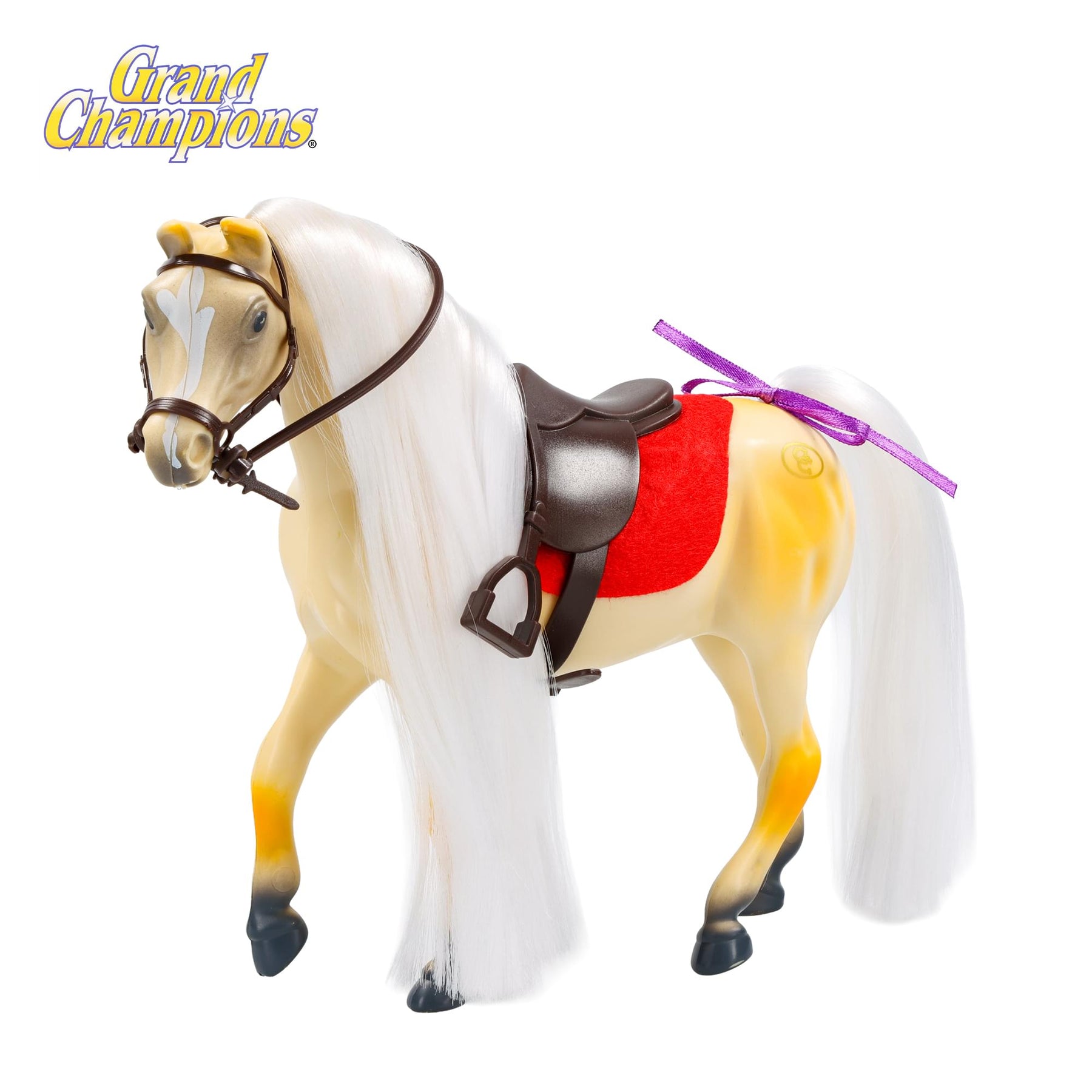 Grand Champions Premium Stallion Collection Horse Figure | Palomino Half Arabian