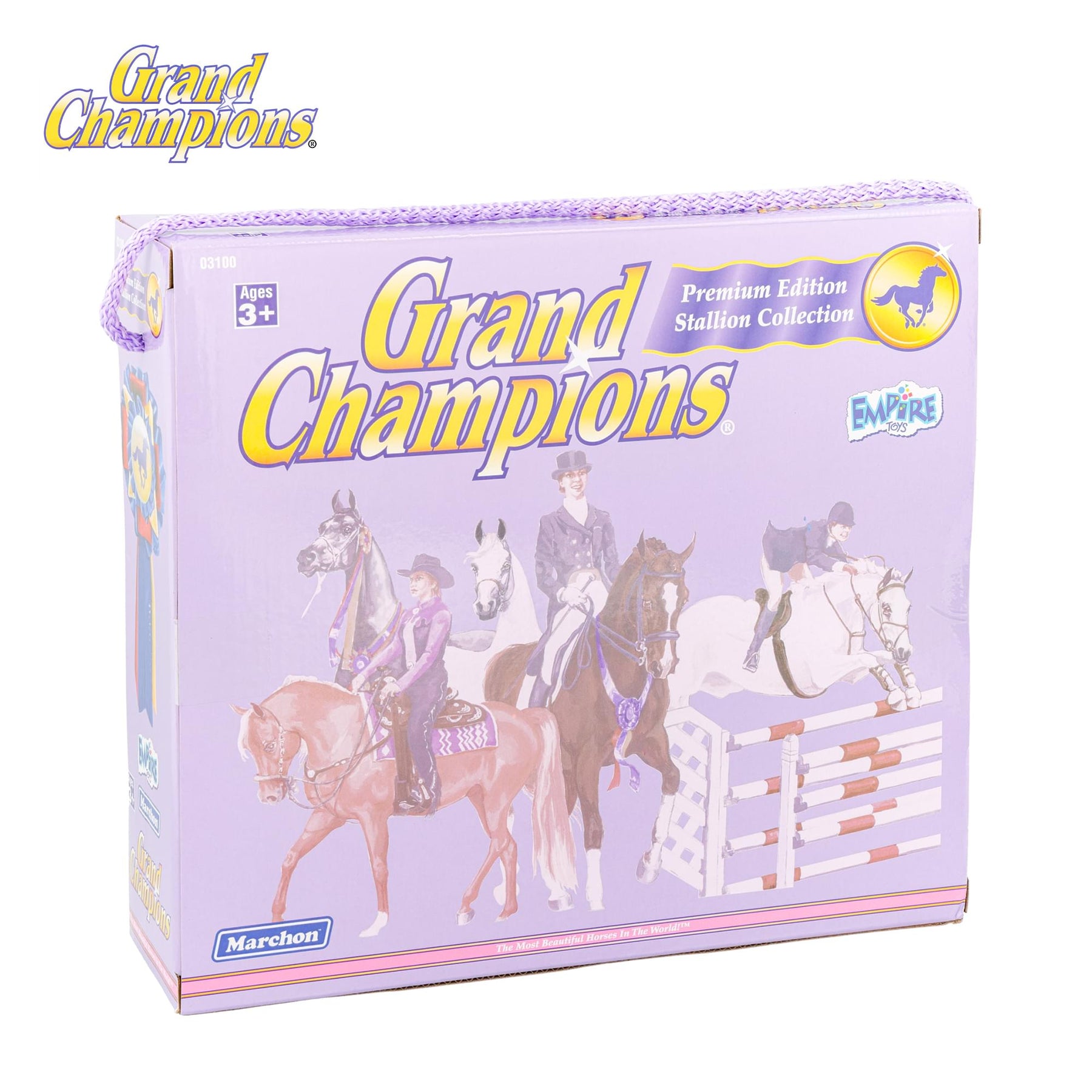 Grand Champions Premium Stallion Collection Horse Figure | Palomino Half Arabian