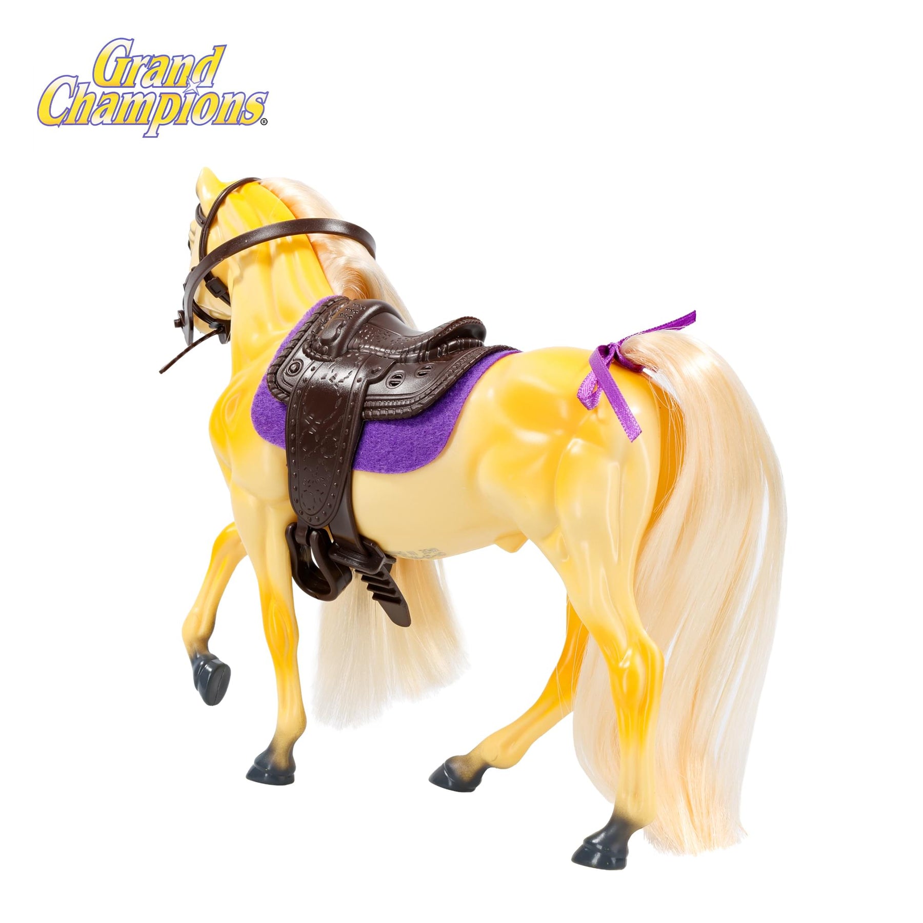 Grand Champions Premium Stallion Collection Horse Figure | Palomino Morgan