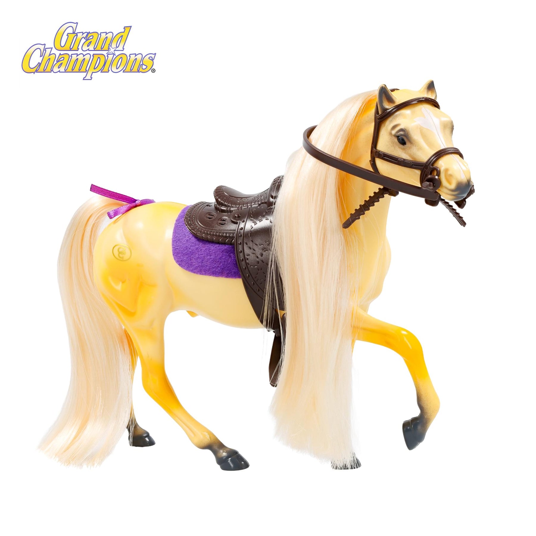 Grand Champions Premium Stallion Collection Horse Figure | Palomino Morgan