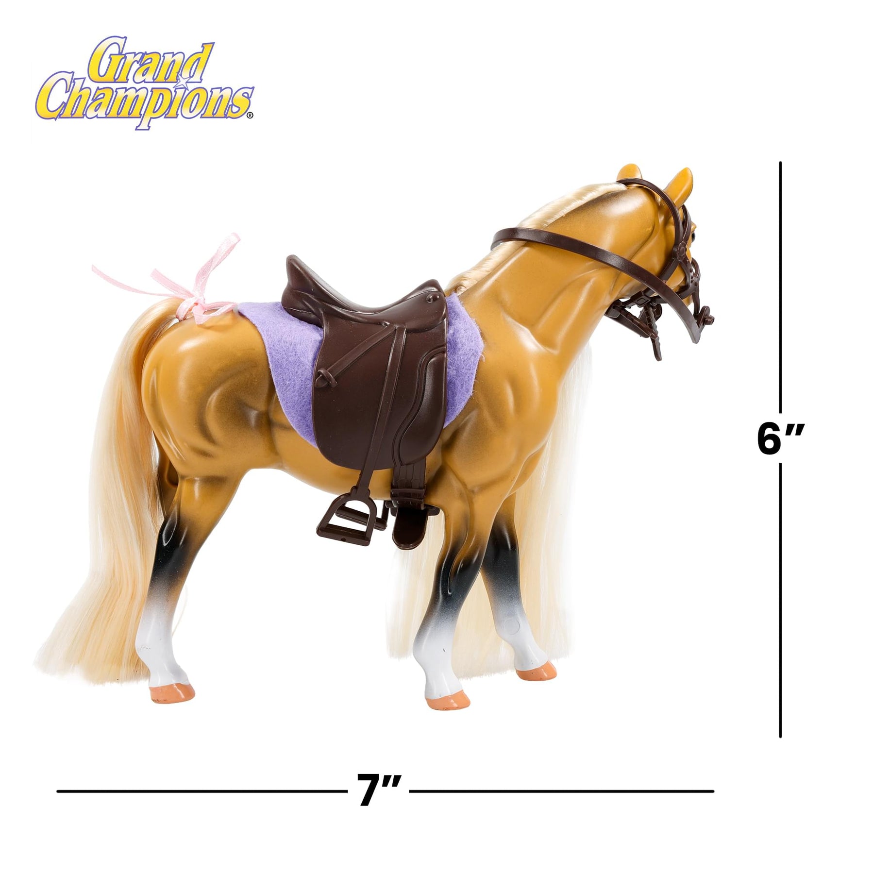 Grand Champions Stallion Collection Horse Figure | Palomino Quarter Horse