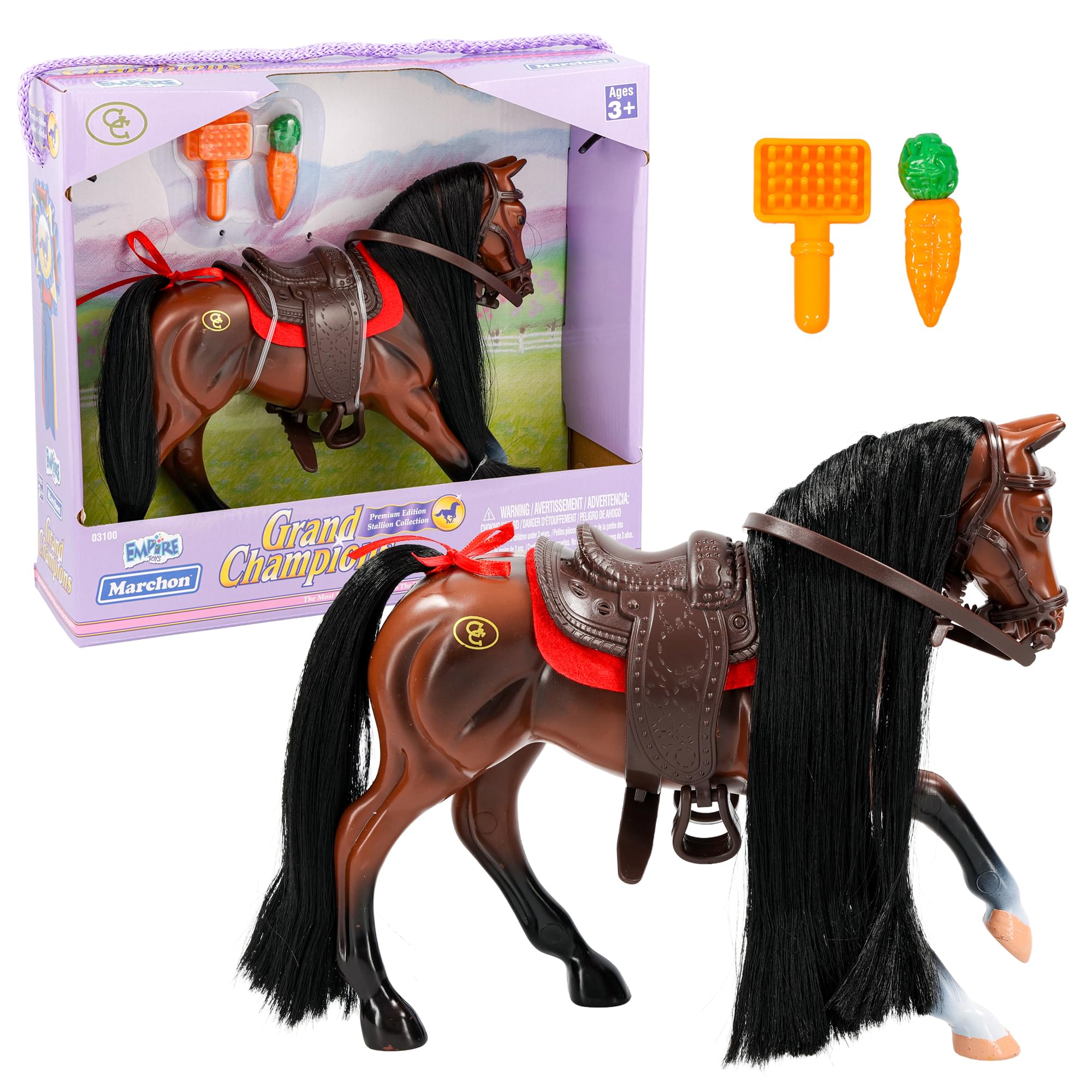 Grand Champions Premium Stallion Collection Horse Figure | Dark Bay Thoroughbred