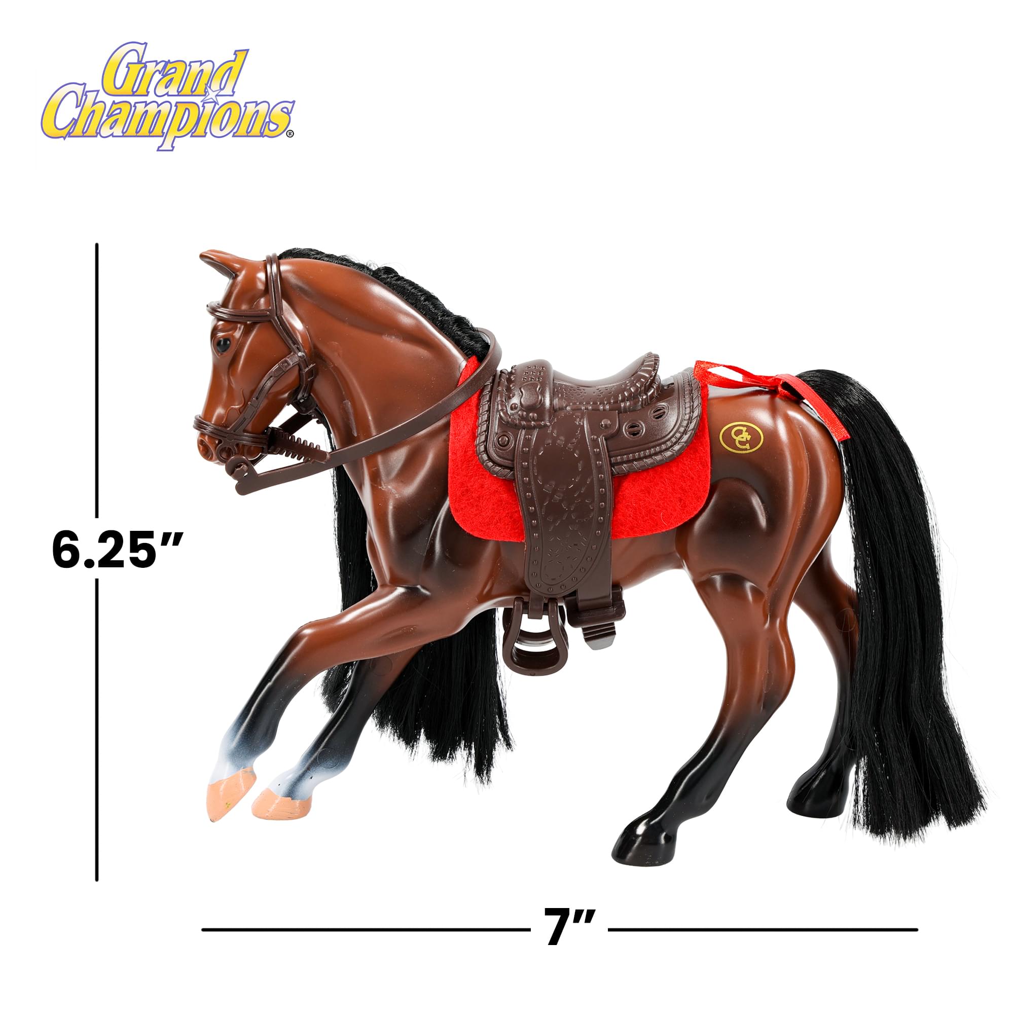 Grand Champions Premium Stallion Collection Horse Figure | Dark Bay Thoroughbred