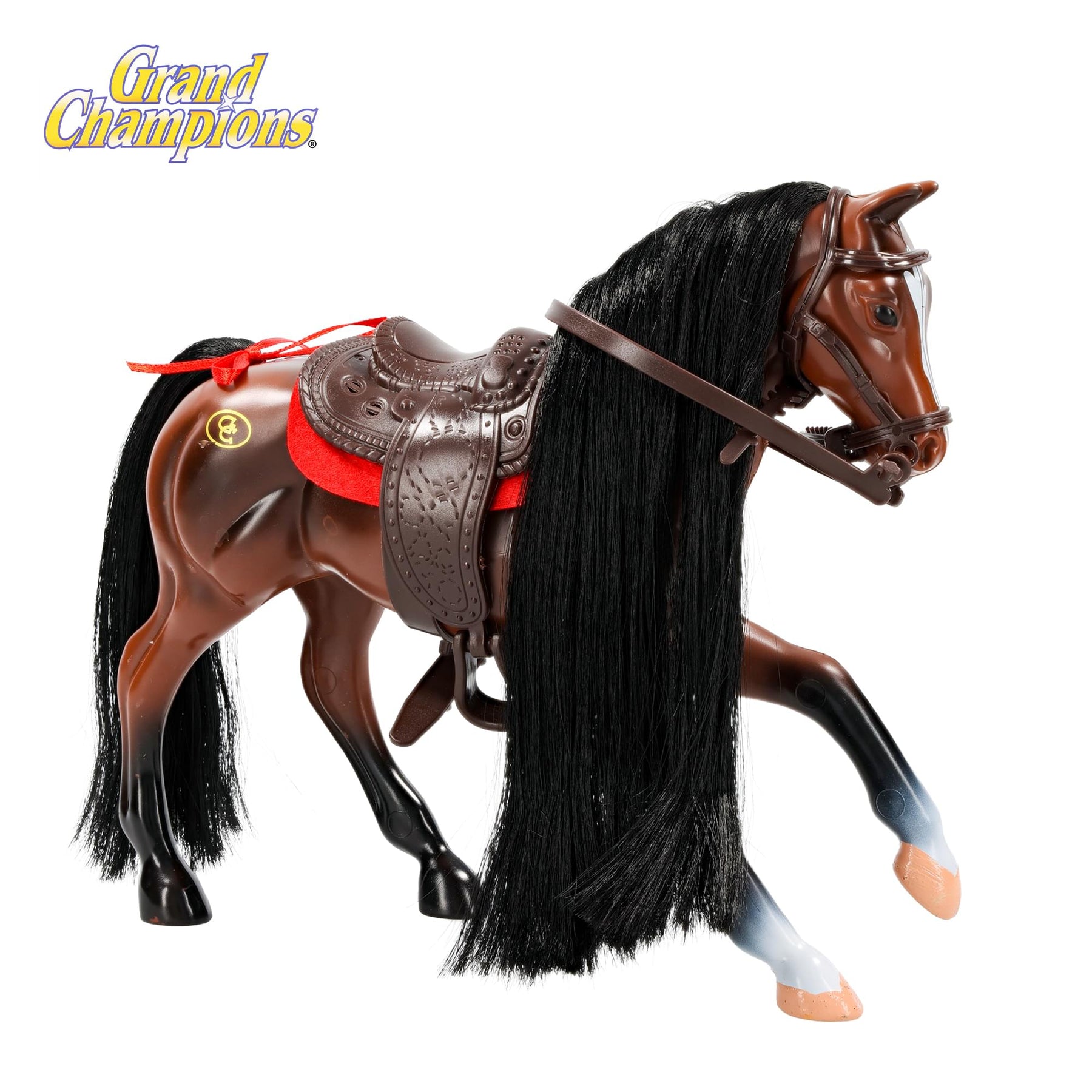Grand Champions Premium Stallion Collection Horse Figure | Dark Bay Thoroughbred
