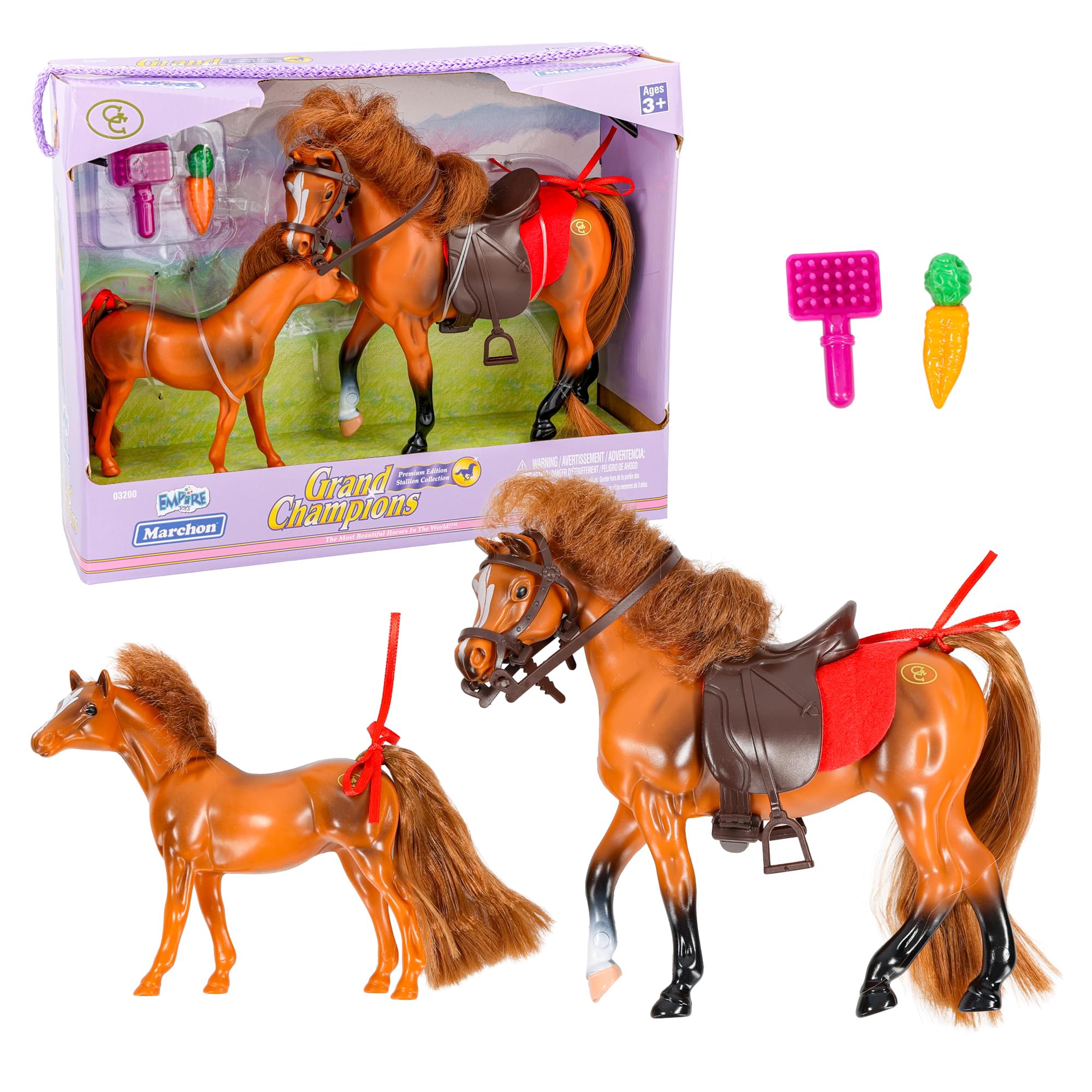 Grand Champions Premium Edition Stallion Collection Chestnut Arabian Set