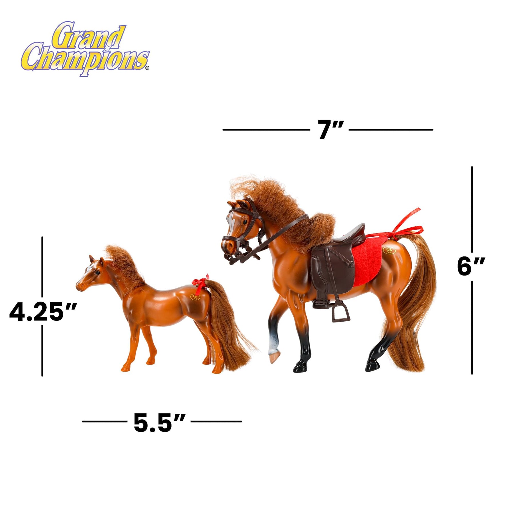 Grand Champions Premium Edition Stallion Collection Chestnut Arabian Set
