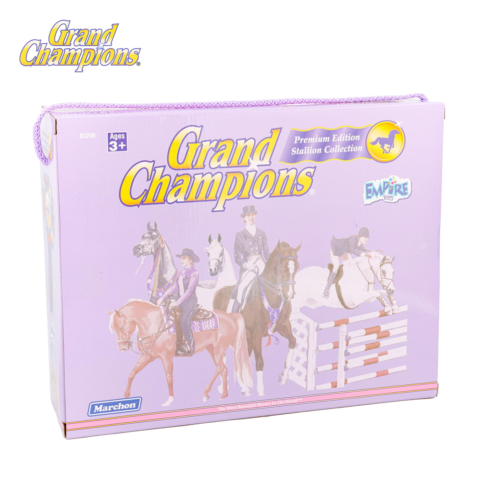 Grand Champions Premium Edition Stallion Collection Chestnut Arabian Set
