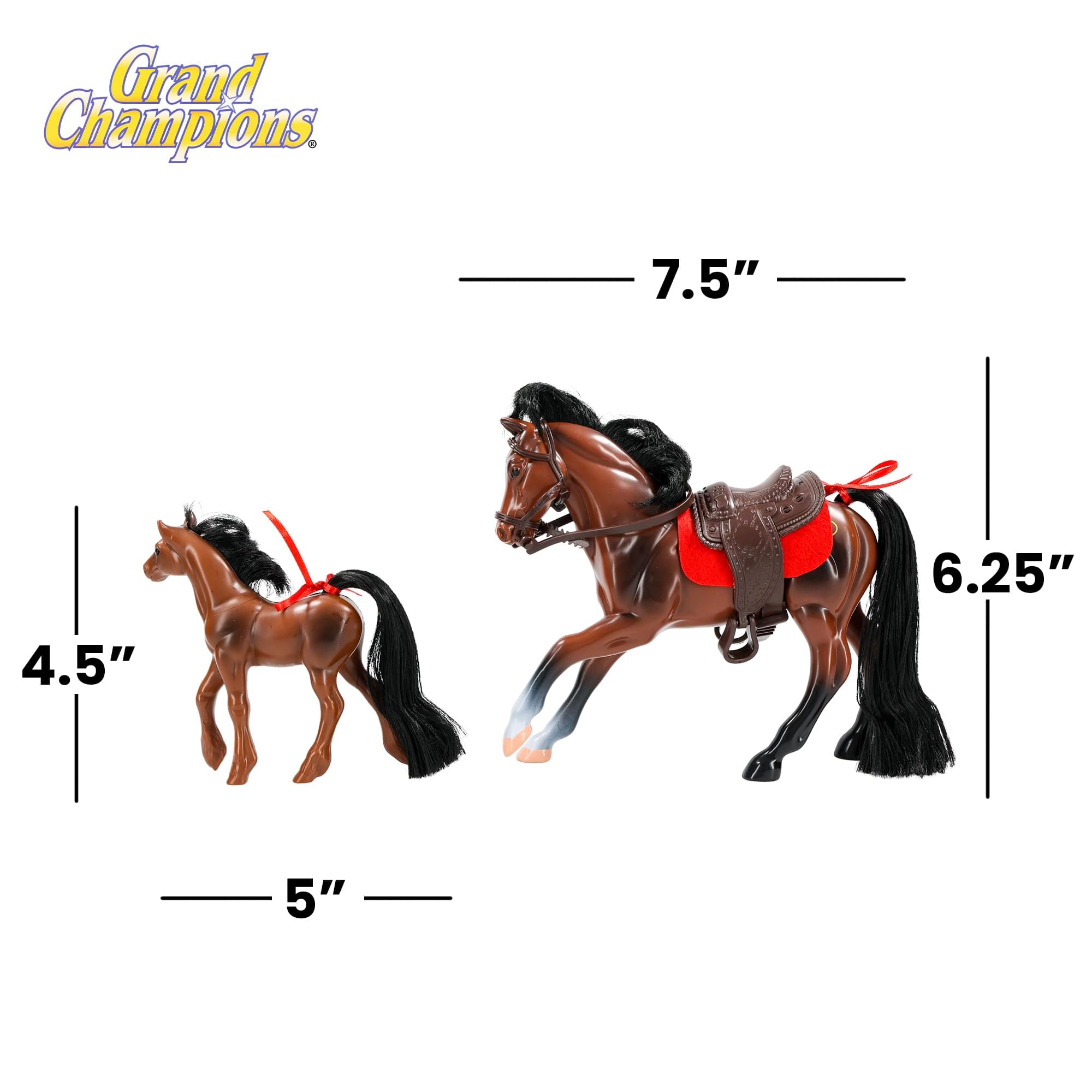 Grand Champions Premium Edition Stallion Collection Dark Bay Thoroughbred Set