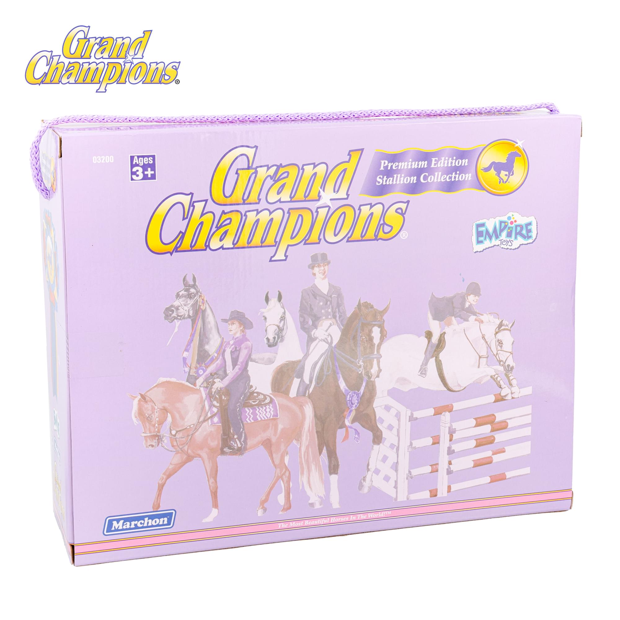 Grand Champions Premium Edition Stallion Collection Dark Bay Thoroughbred Set