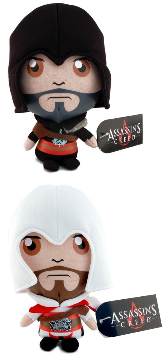 Assassins Creed 6" Plush Ezio White & Black Set of 2