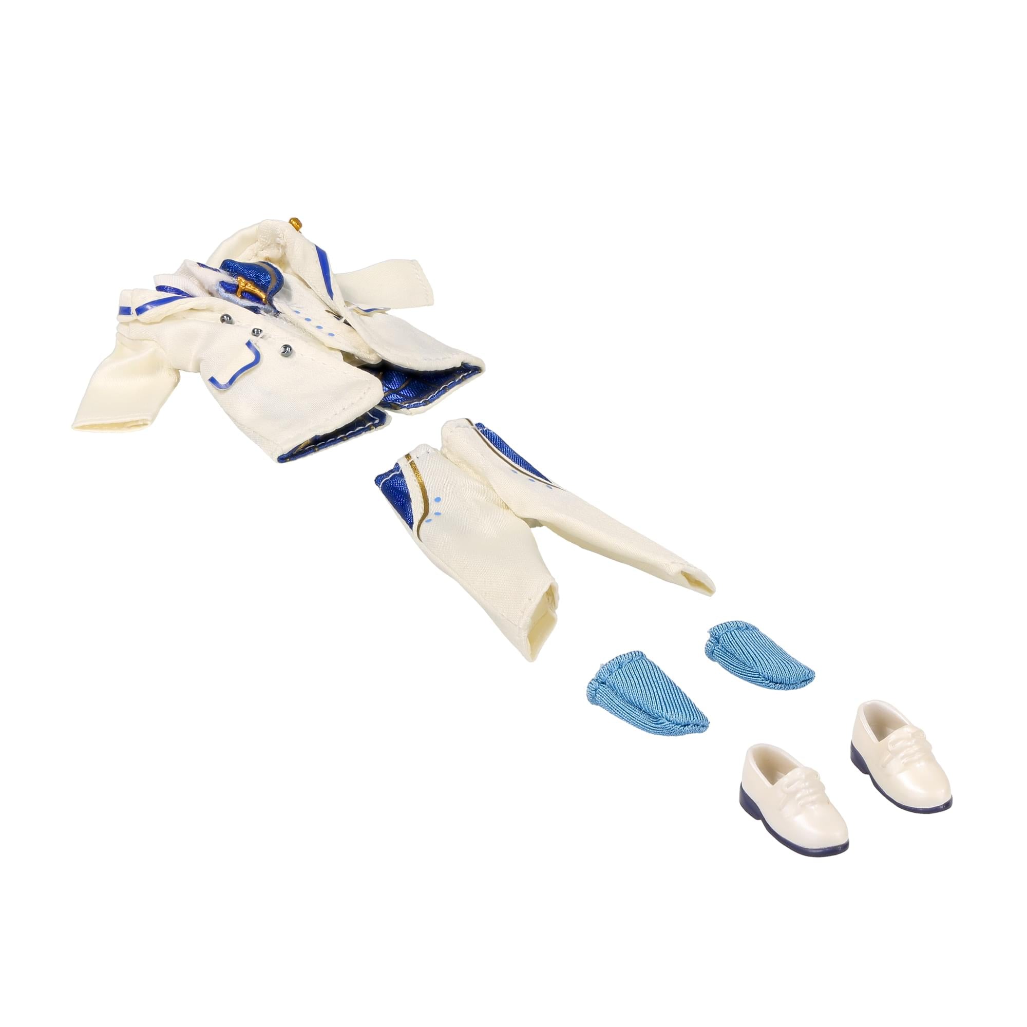Fate/Grand Order Saber/Arthur Pendragon White Rose Nendoroid Doll Outfit Set