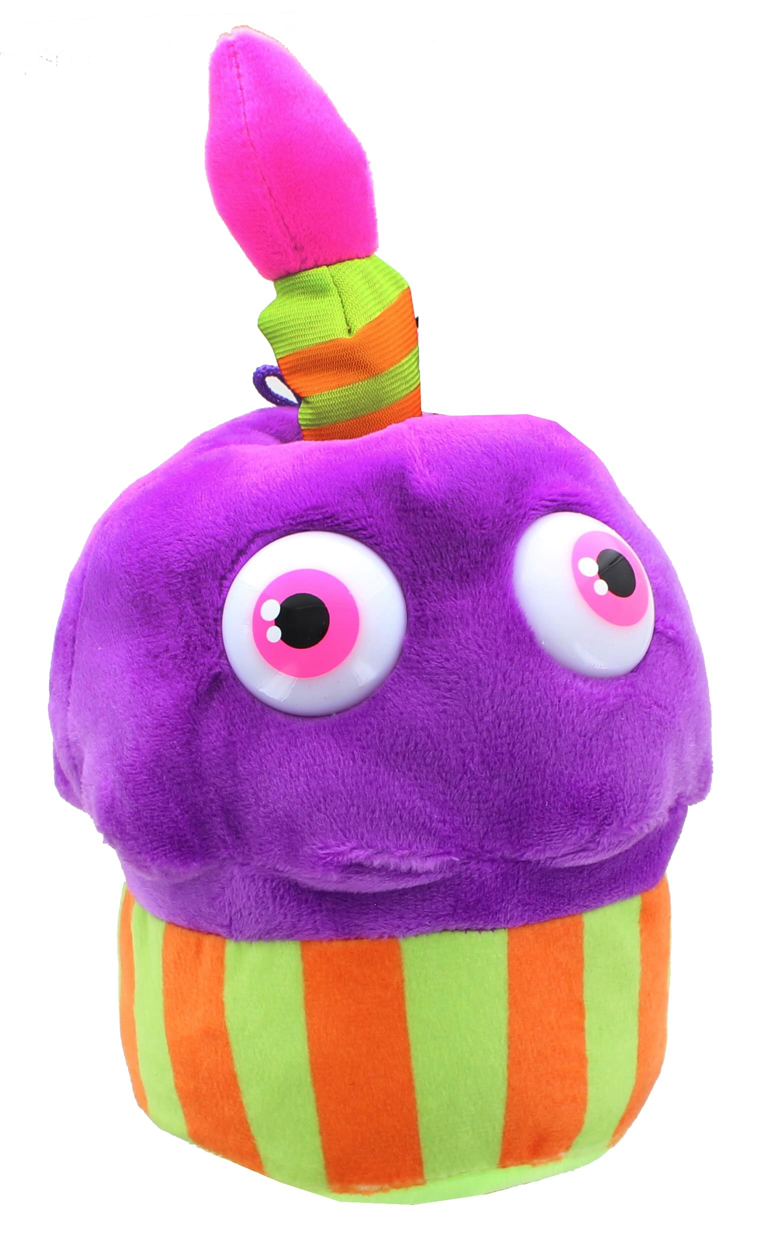 Five Nights at Freddy's 12 Inch Plush - Neon Purple Cupcake