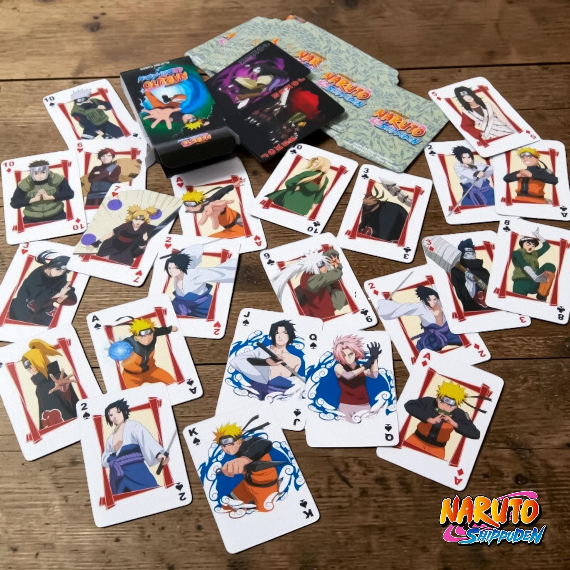 Naruto Shippuden Playing Cards | Full Standard Deck