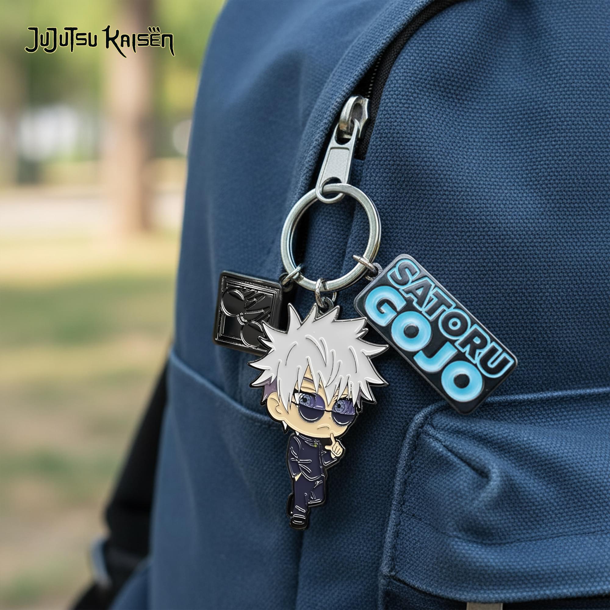 Jujutsu Kaisen Satoru Gojo Three Charm Keychain