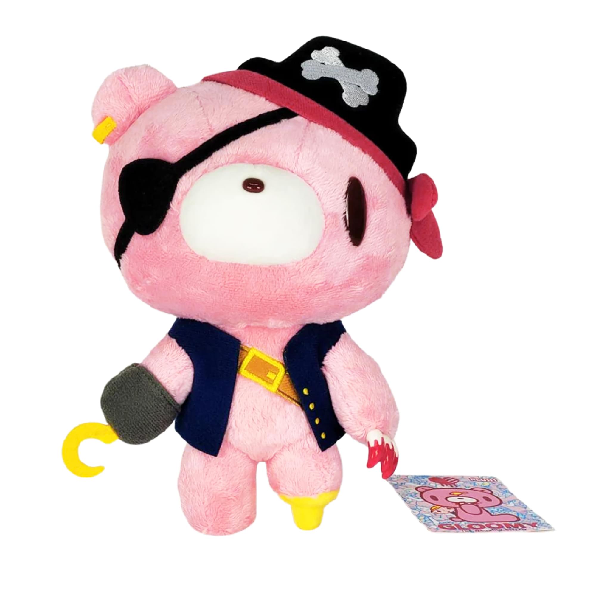 Gloomy Bear Orange Pirate 8 Inch Collector Plush