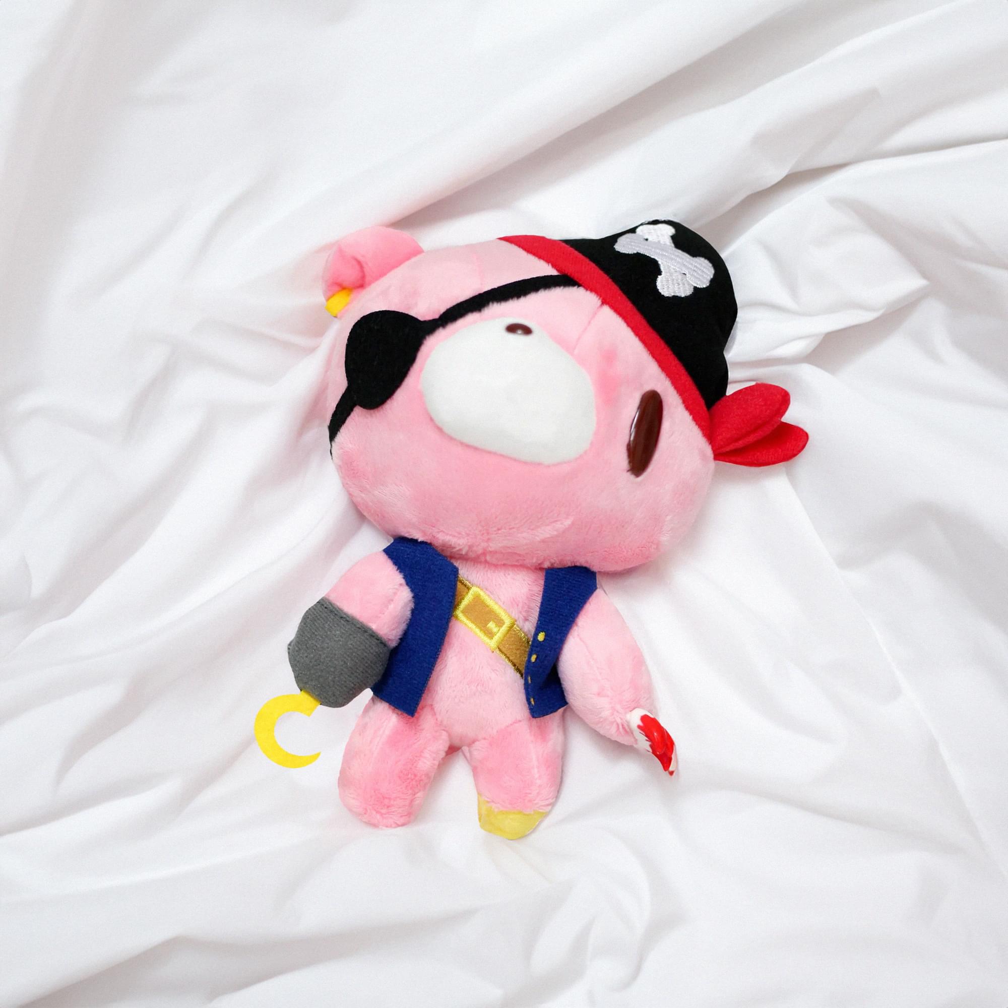 Gloomy Bear Orange Pirate 8 Inch Collector Plush