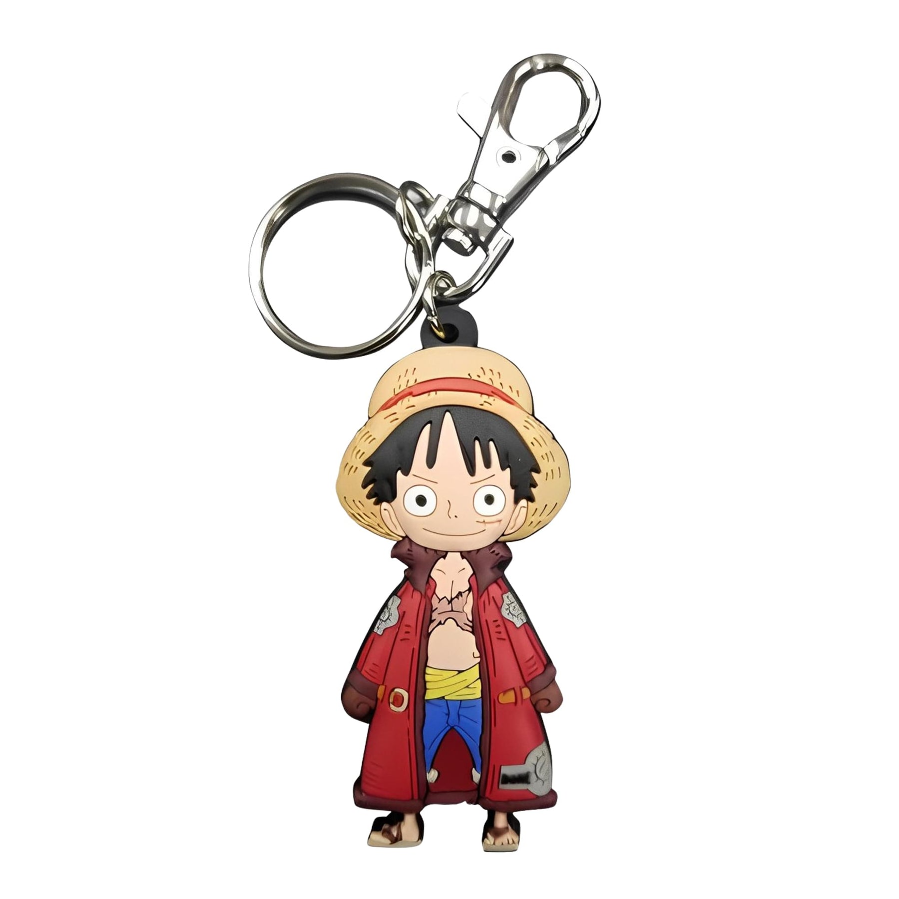 One Piece Monkey D. Luffy PVC Keychain