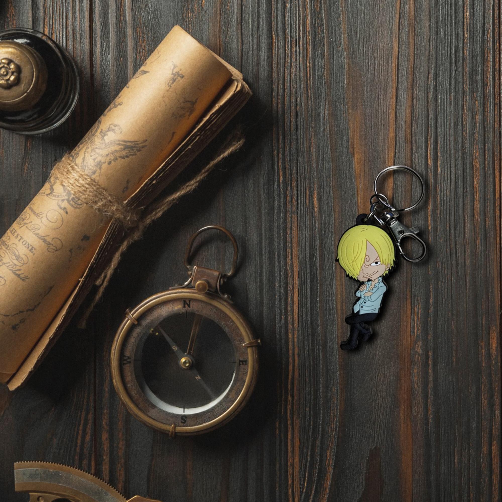 One Piece Sanji PVC Keychain