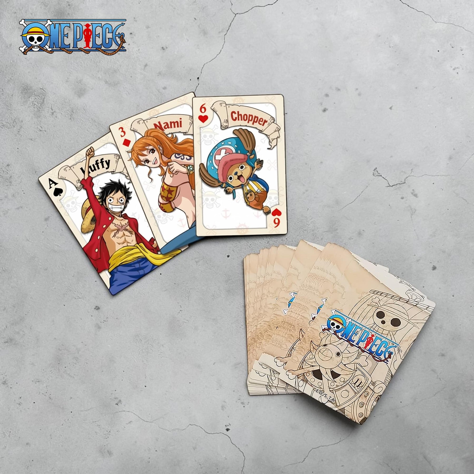 One Piece Punk Hazard Group Playing Cards | Full Standard Deck