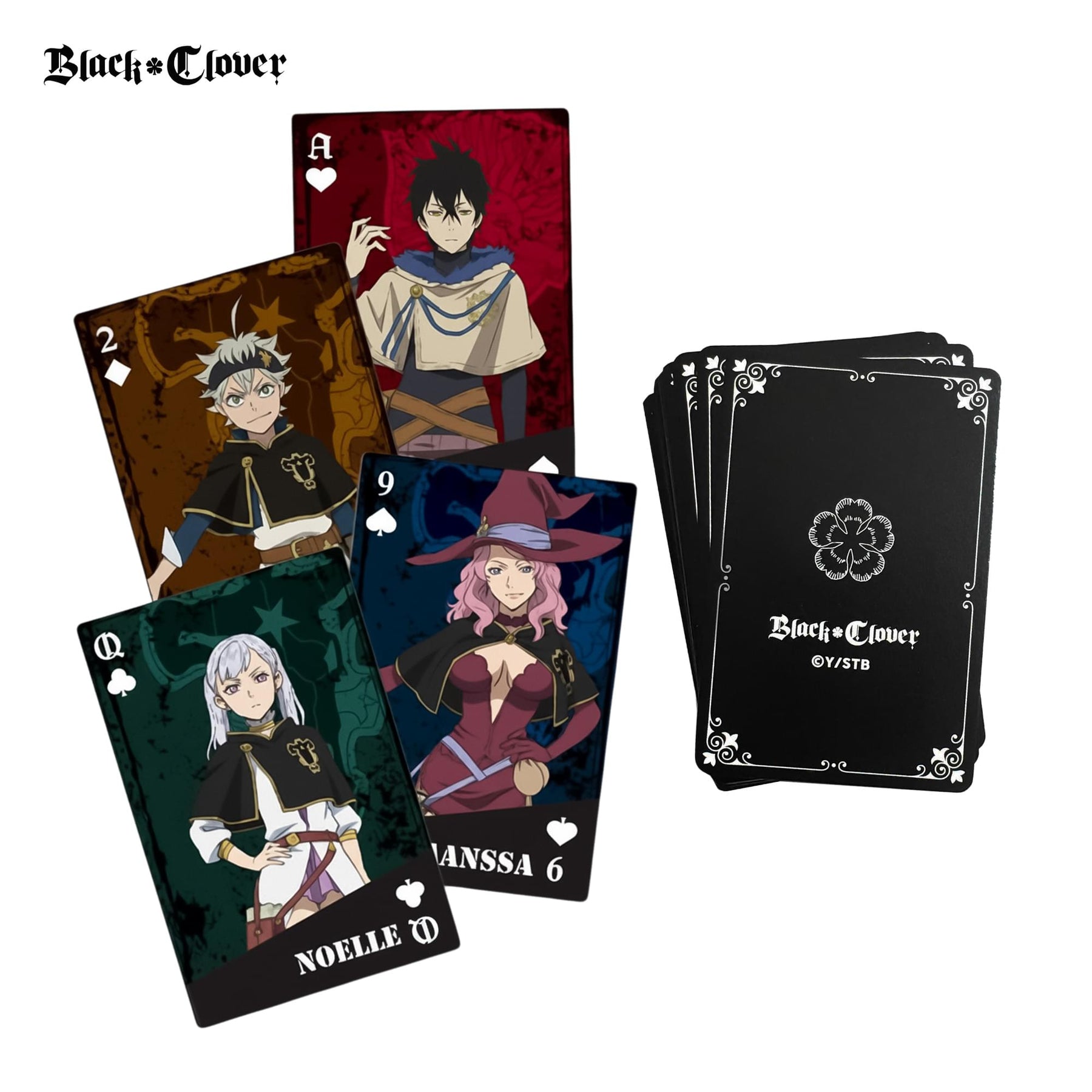 Black Clover Group Playing Cards | Full Standard Deck