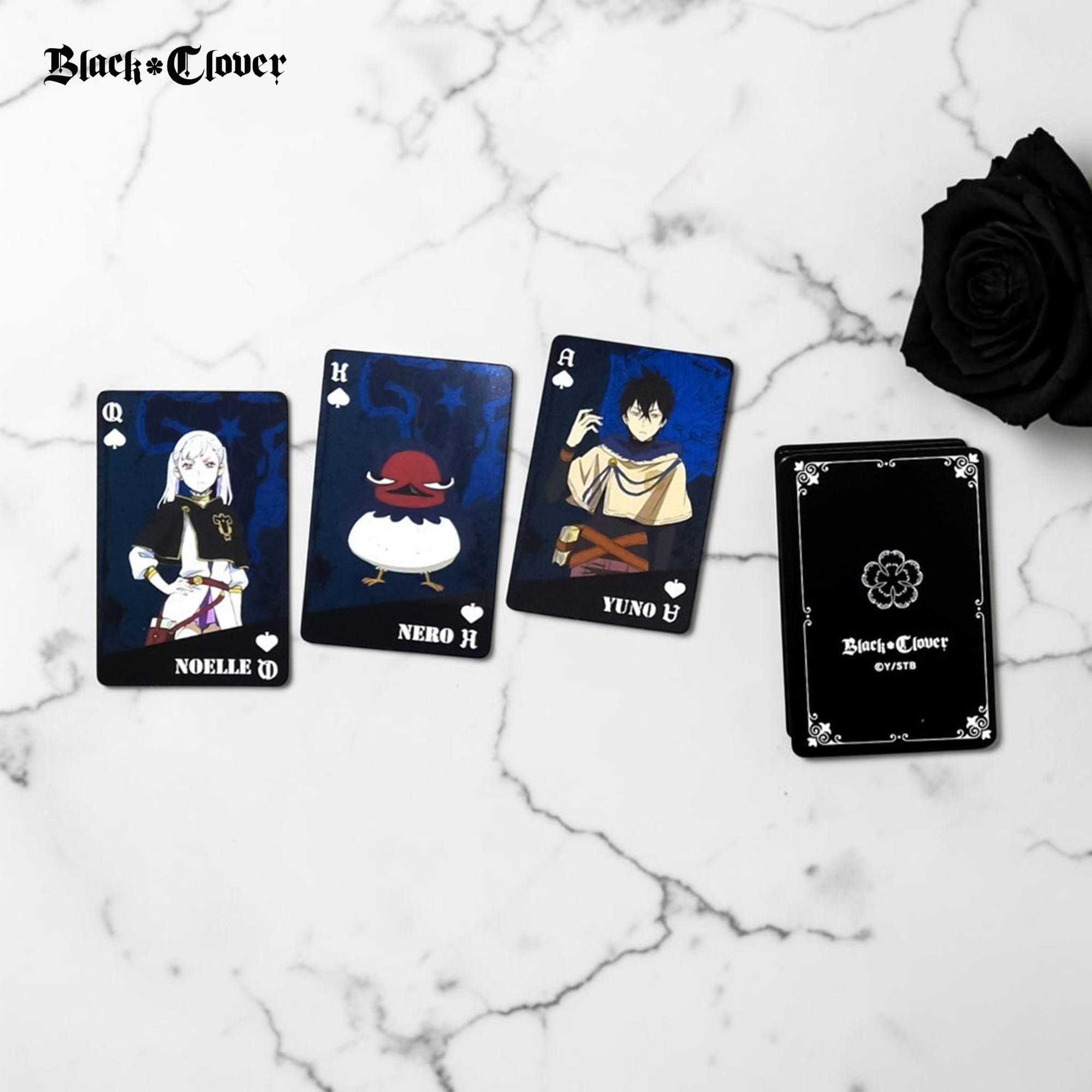 Black Clover Group Playing Cards | Full Standard Deck