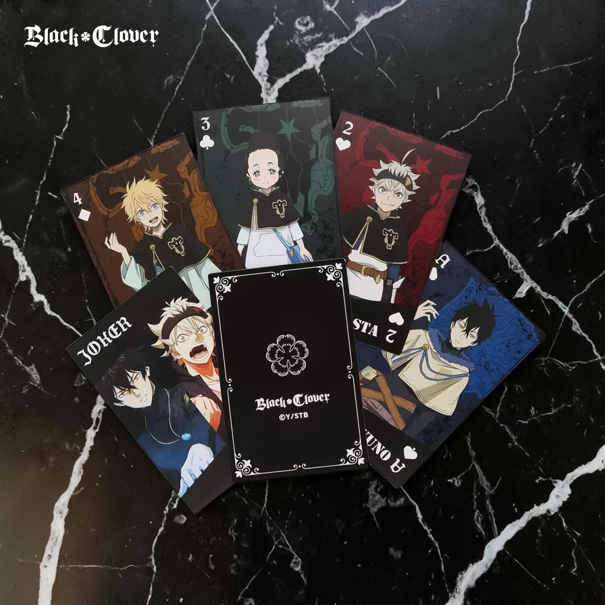 Black Clover Group Playing Cards | Full Standard Deck