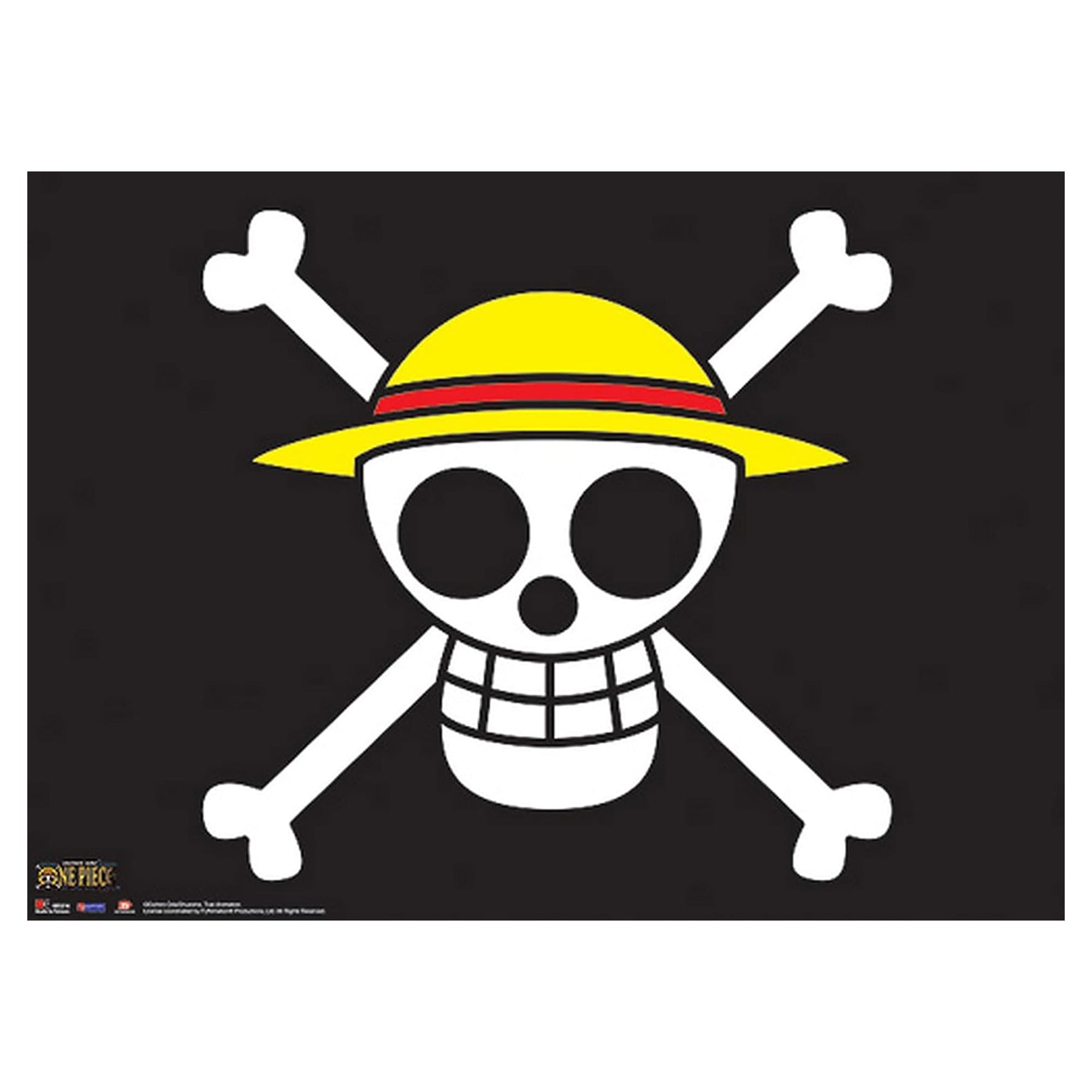 One Piece The Straw Hat Pirates Flag Wall Scroll