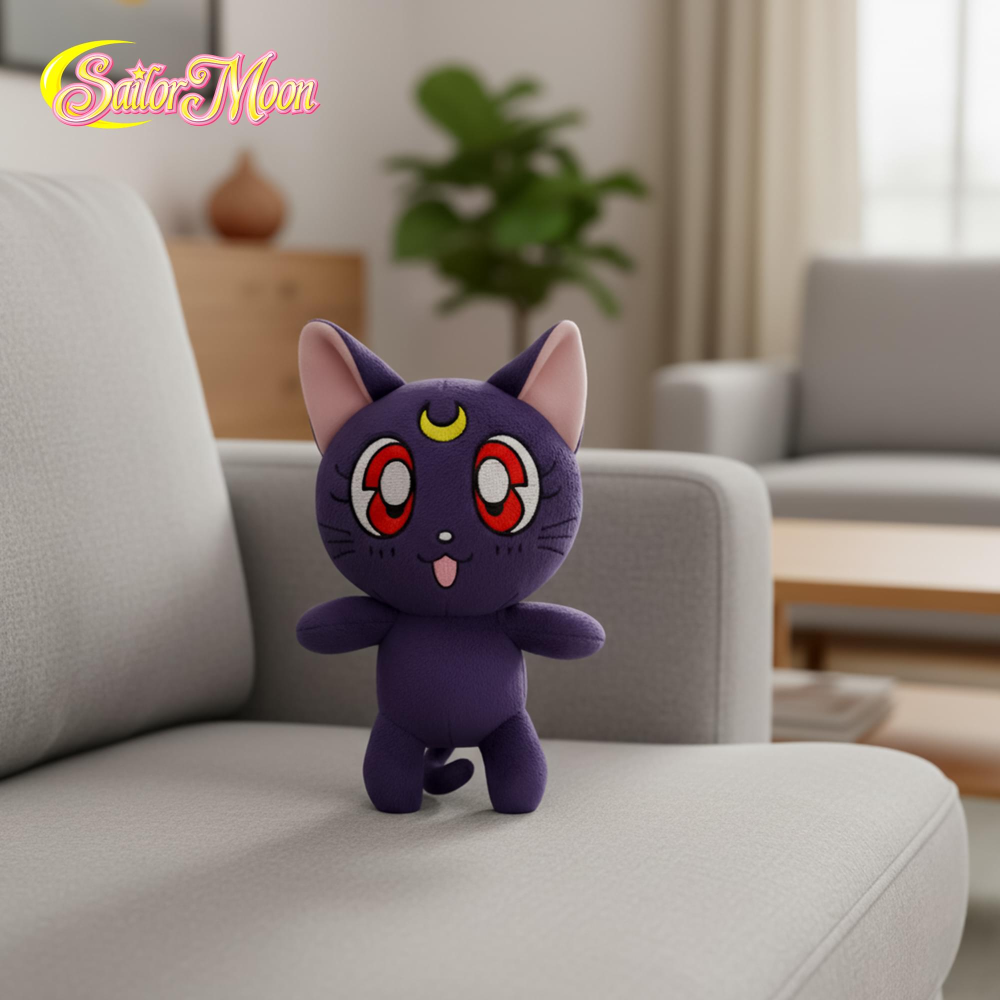 Sailor Moon 7 Inch Character Plush | Luna