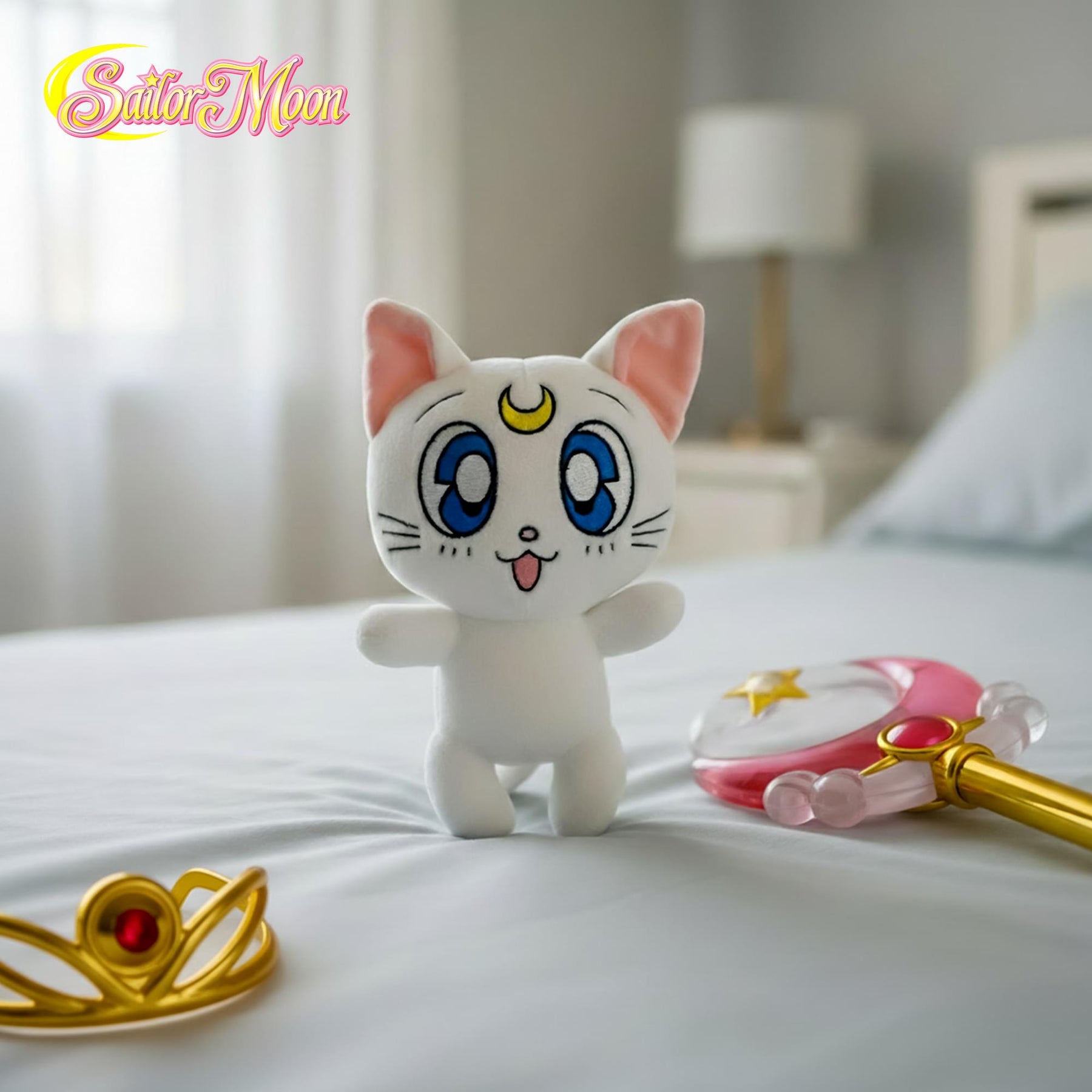 Sailor Moon 7 Inch Character Plush | Artemis