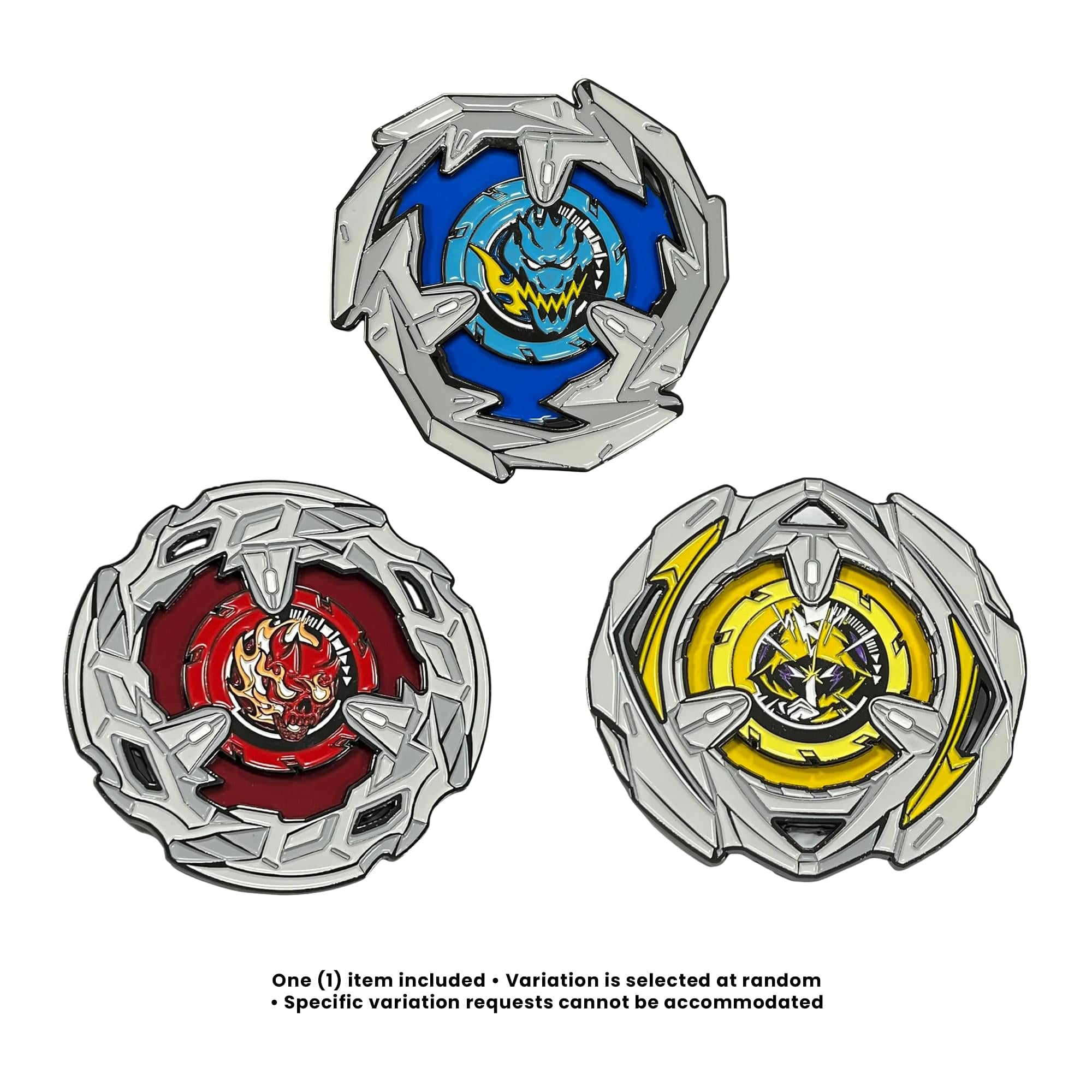 Beyblade X 3-Inch Blind Bag Spinning Enamel Pin | One Random