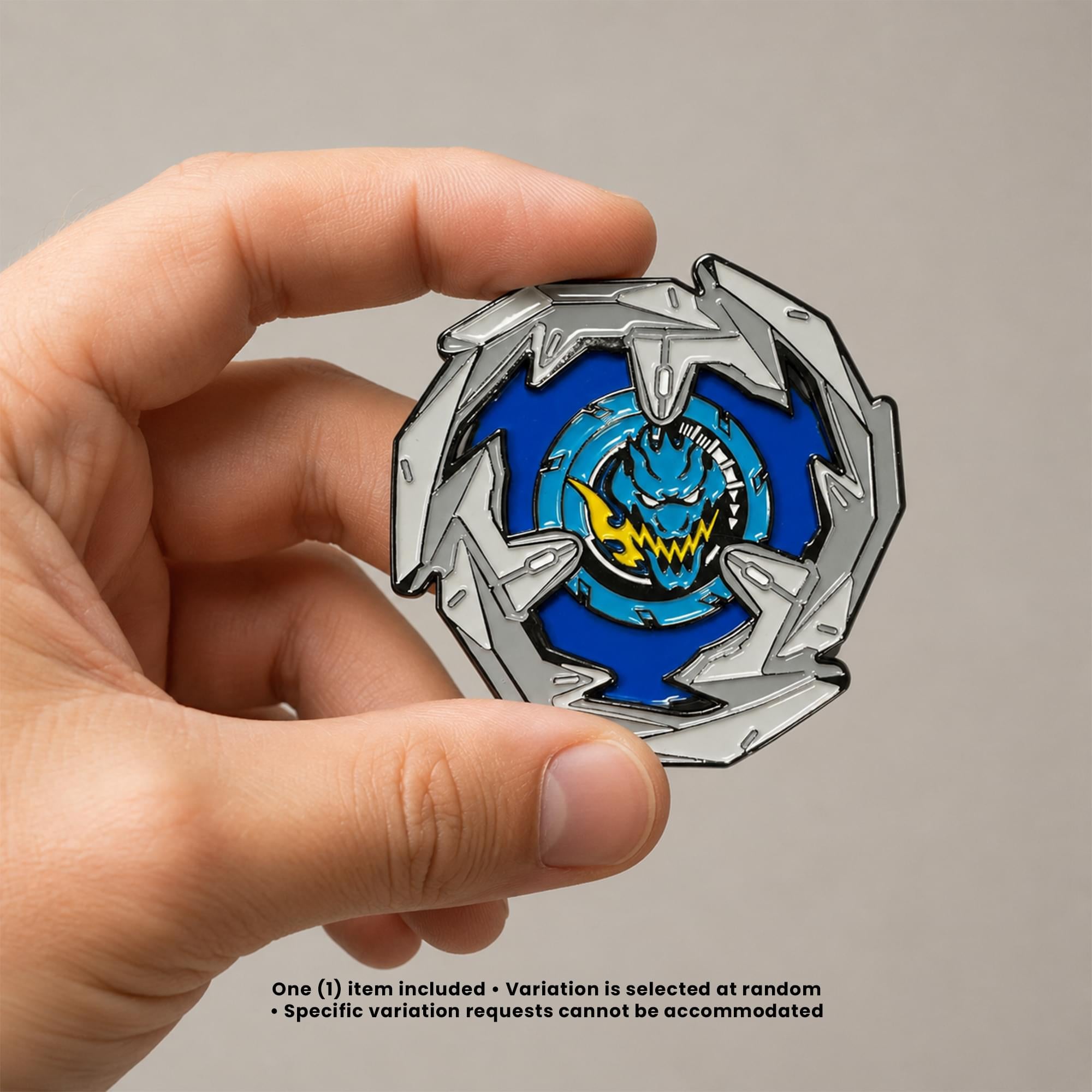 Beyblade X 3-Inch Blind Bag Spinning Enamel Pin | One Random