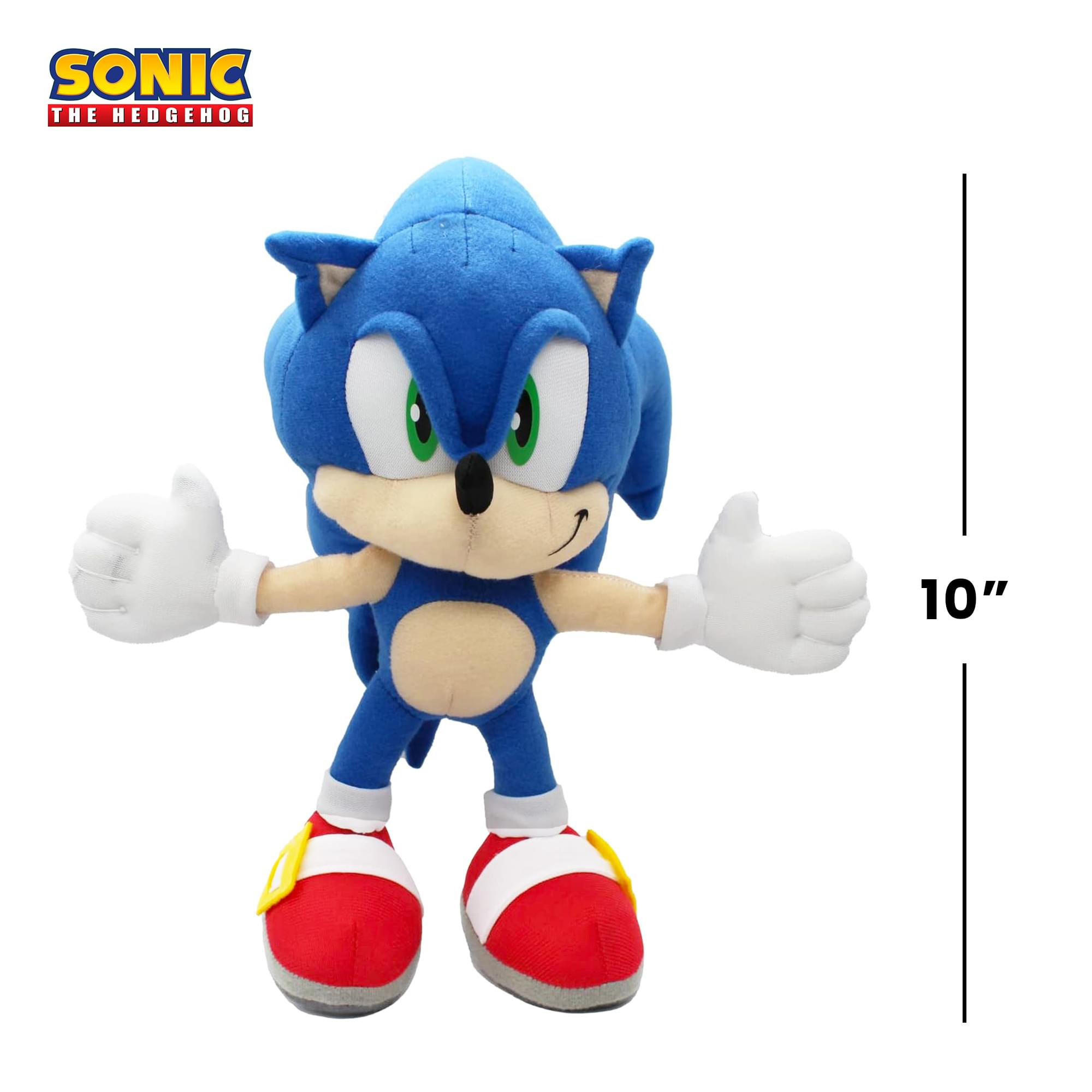 Sonic the Hedgehog 10 Inch Moveable Plush | Sonic