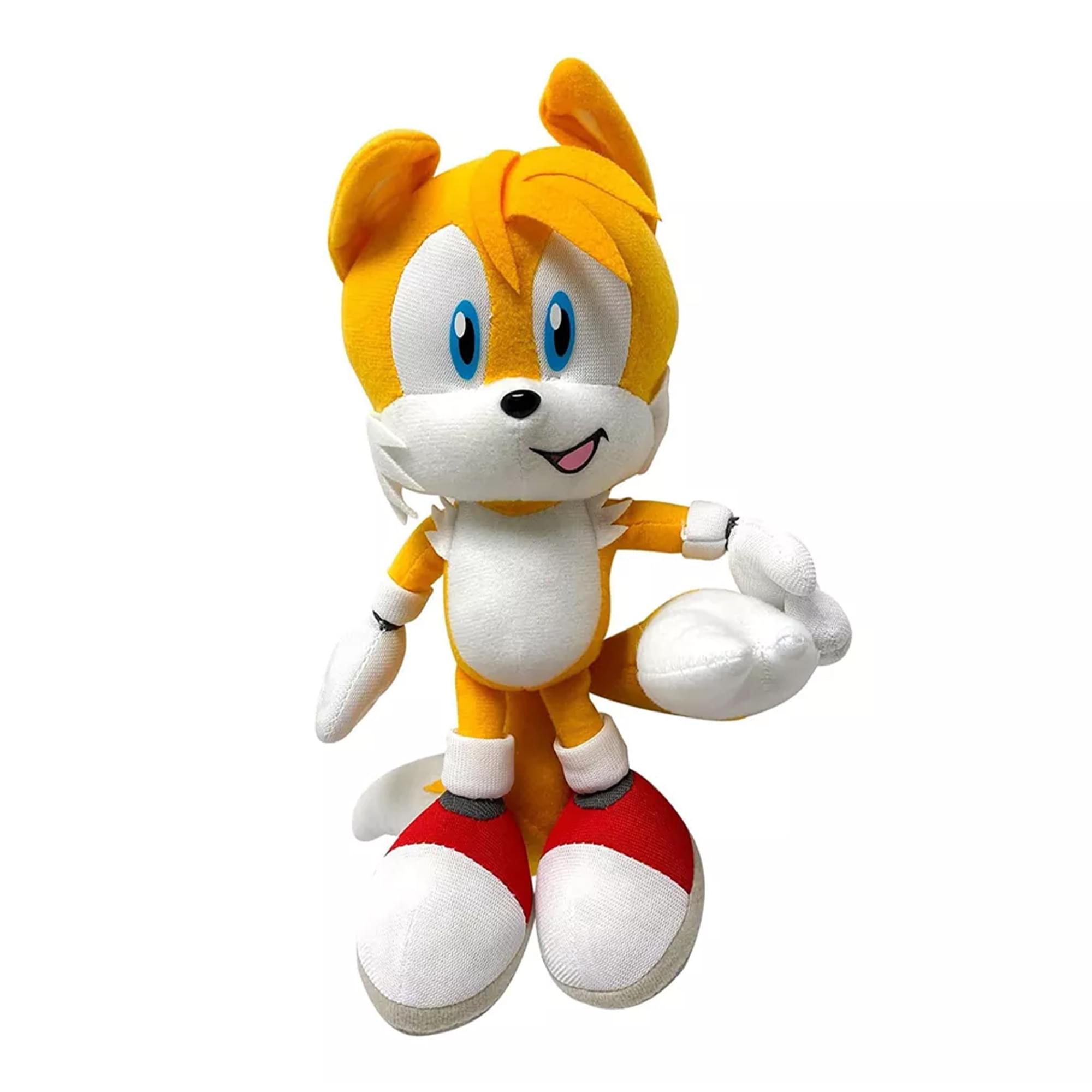 Sonic The Hedgehog 9 Inch Plush | Tails Holding Tail